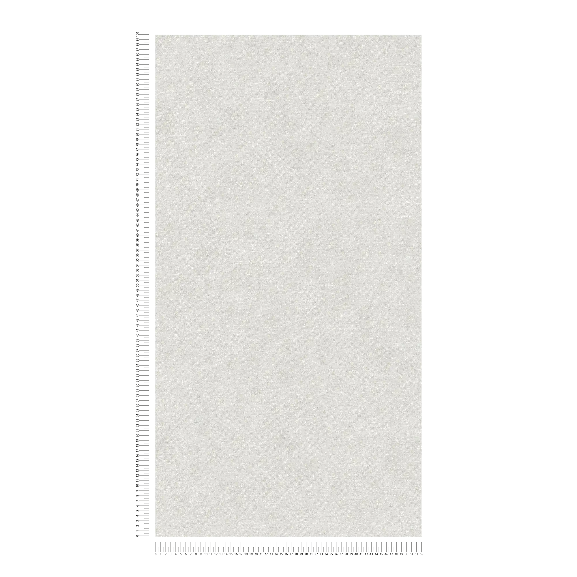             Papel pintado de unidad gris pálido con aspecto textil - Gris
        