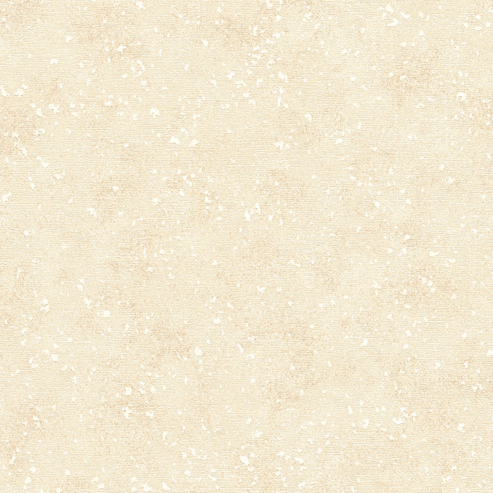             Plain wallpaper cream speckled with colour pattern
        