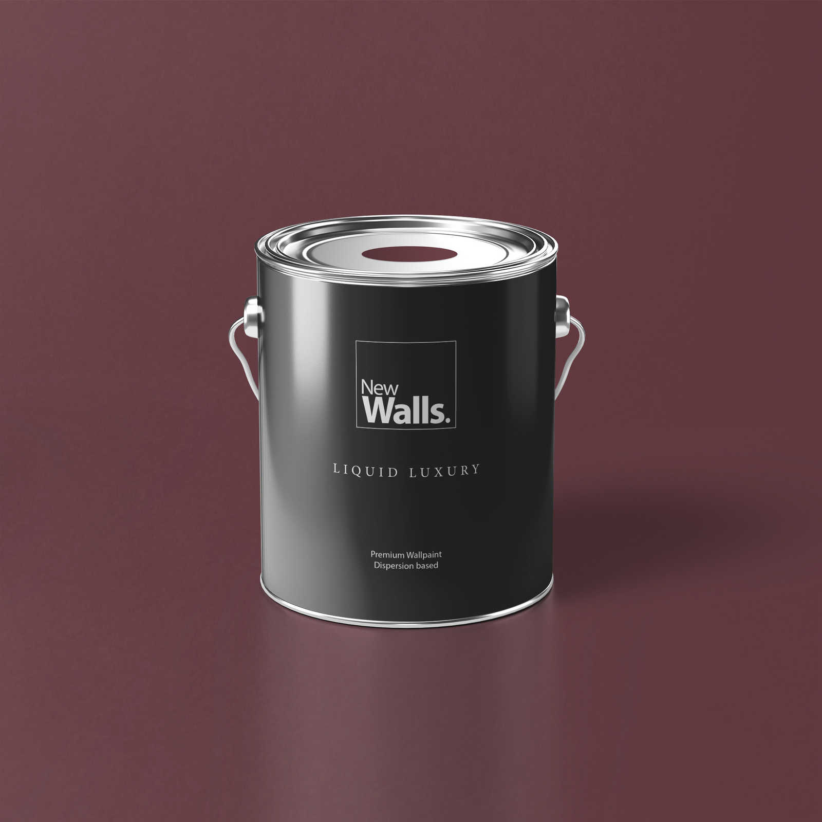 Premium Wall Paint gorgeous Bordeaux red »Beautiful Berry« NW213 – 5 litre
