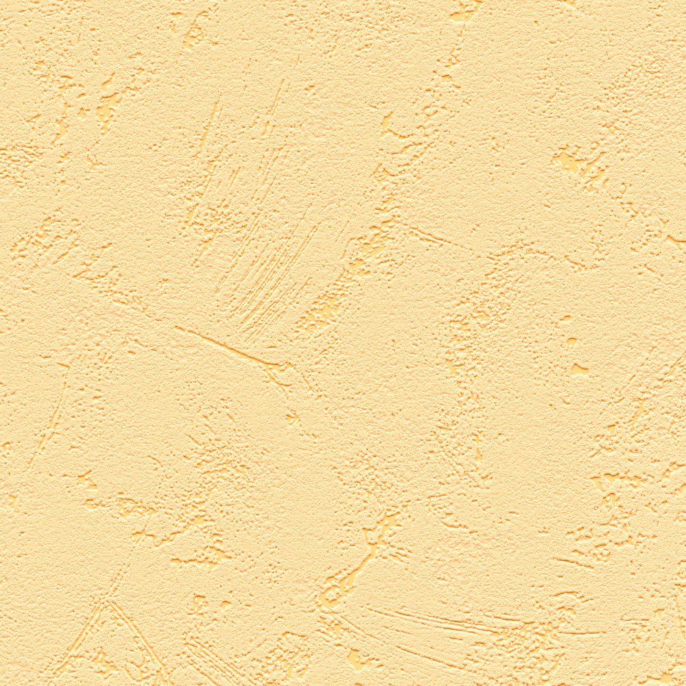             Carta da parati pastello arancione con effetto intonaco e struttura in stile mediterraneo
        