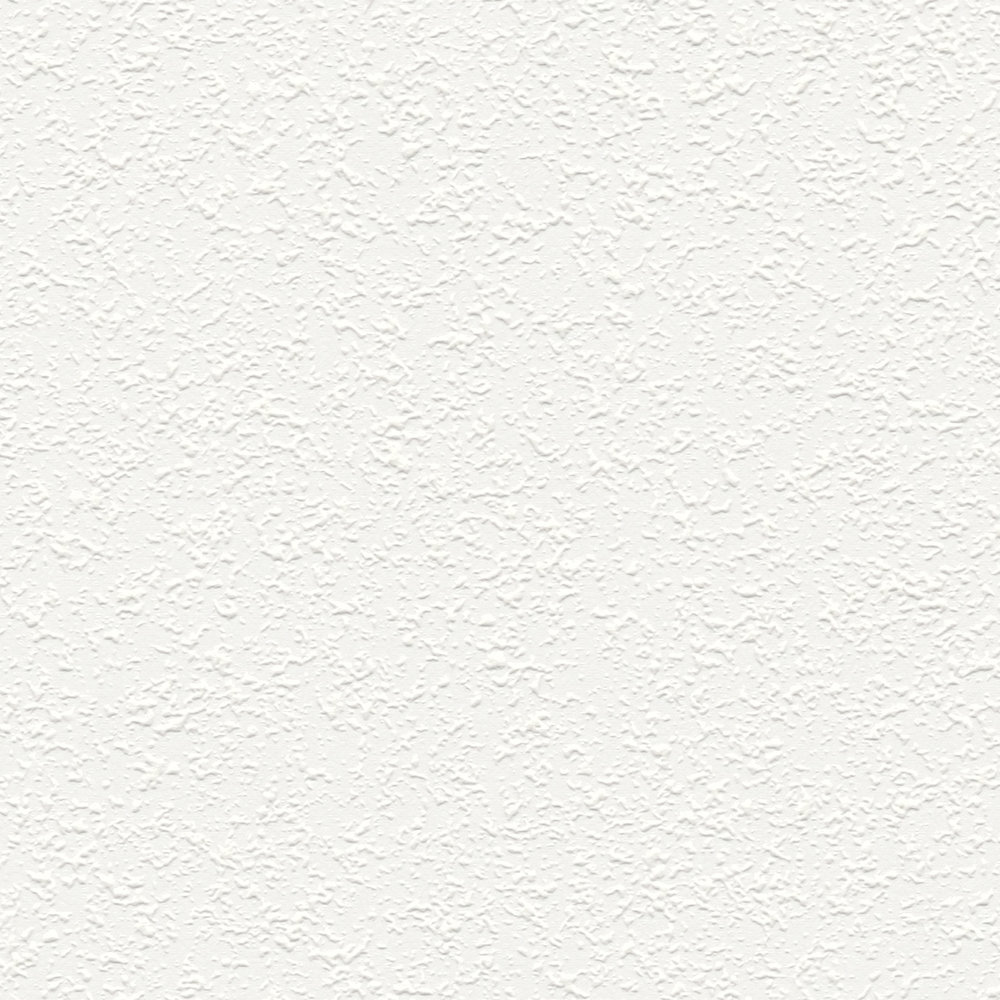            Papier peint intissé à peindre, aspect ingrain fin double largeur - blanc
        