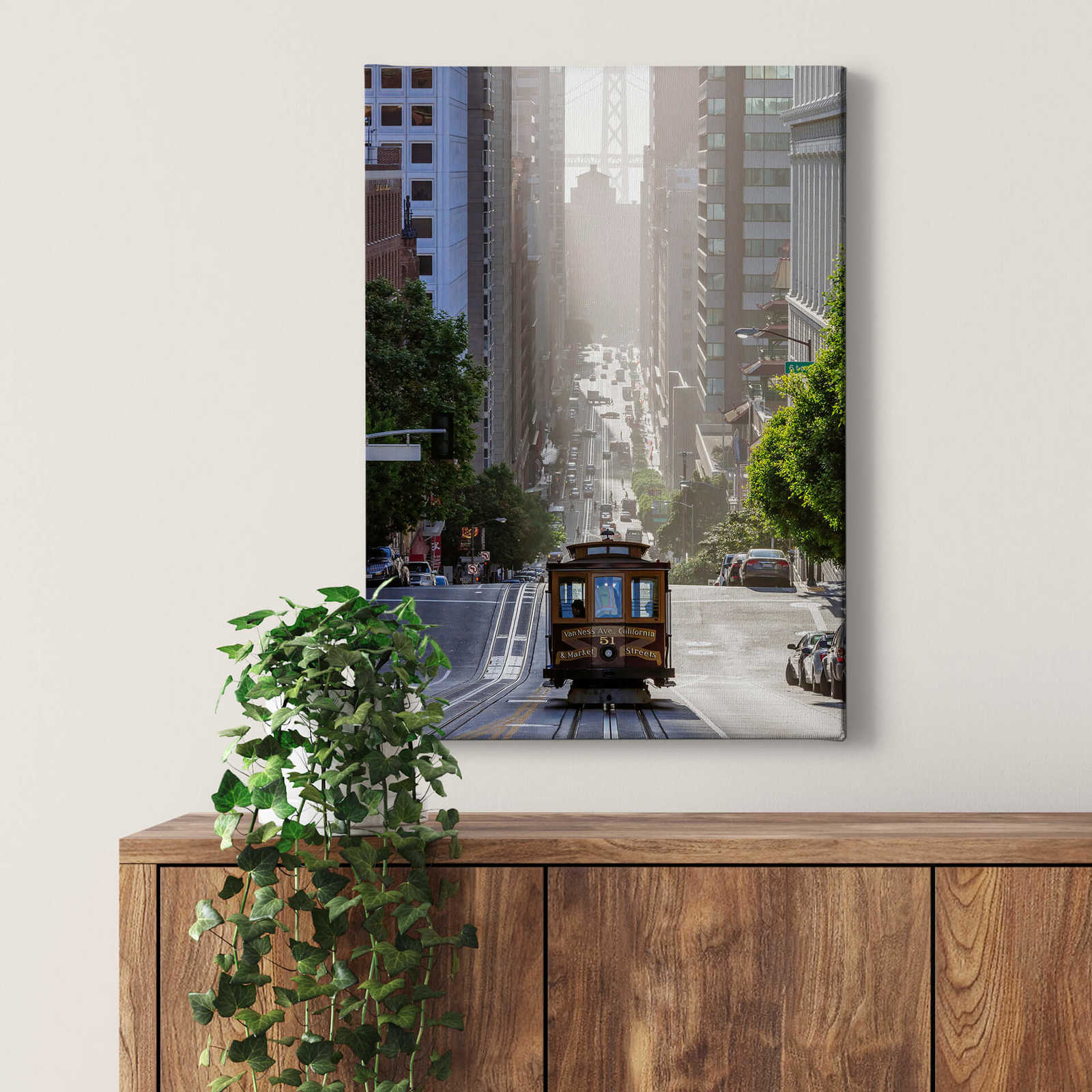            Canvas print San Francisco cable car, photo by Colombo
        