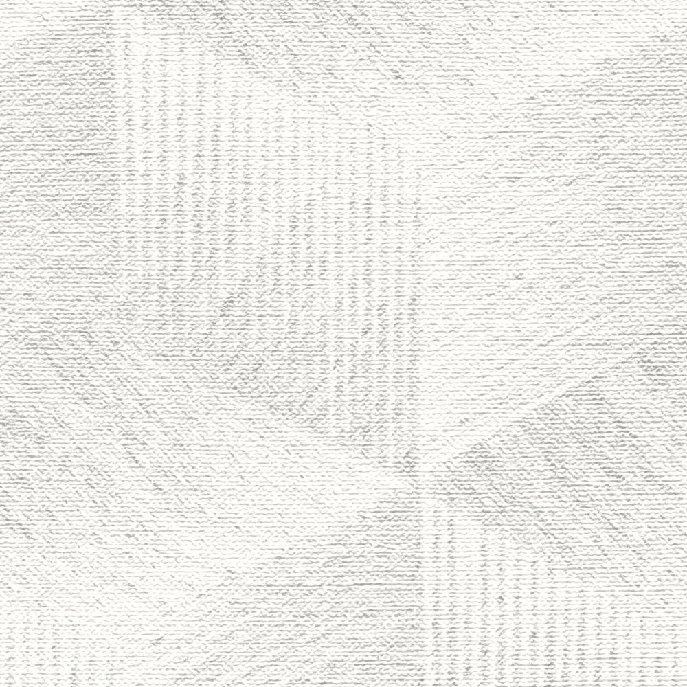             Carta da parati ottica 3D senza PVC con motivo quadrato ed effetto lucido - Grigio, Bianco
        