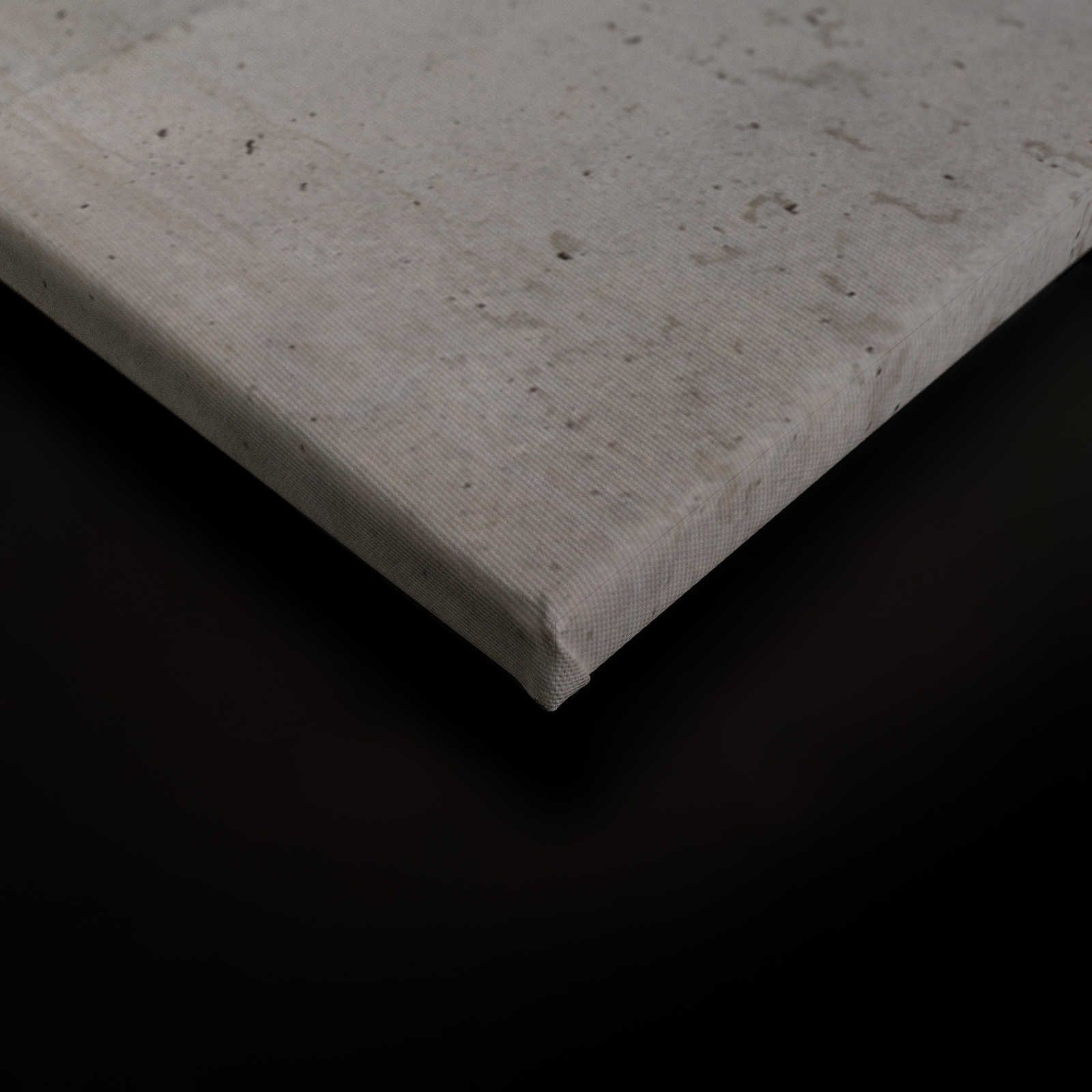             Pittura su tela di cemento Stile industriale Parete di cemento a vista - 0,90 m x 0,60 m
        