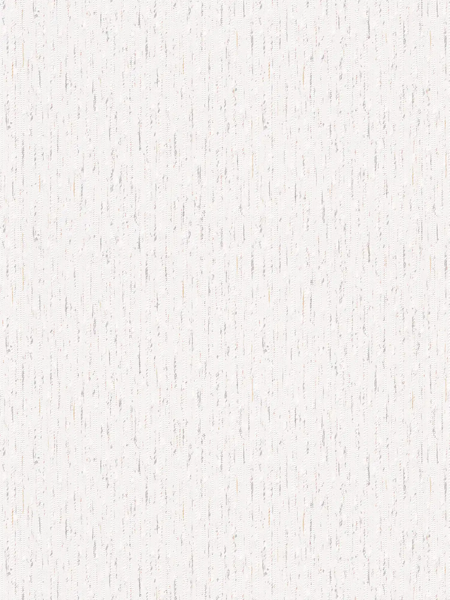 Papier peint rétro aspect textile & structure tissée - Blanc

