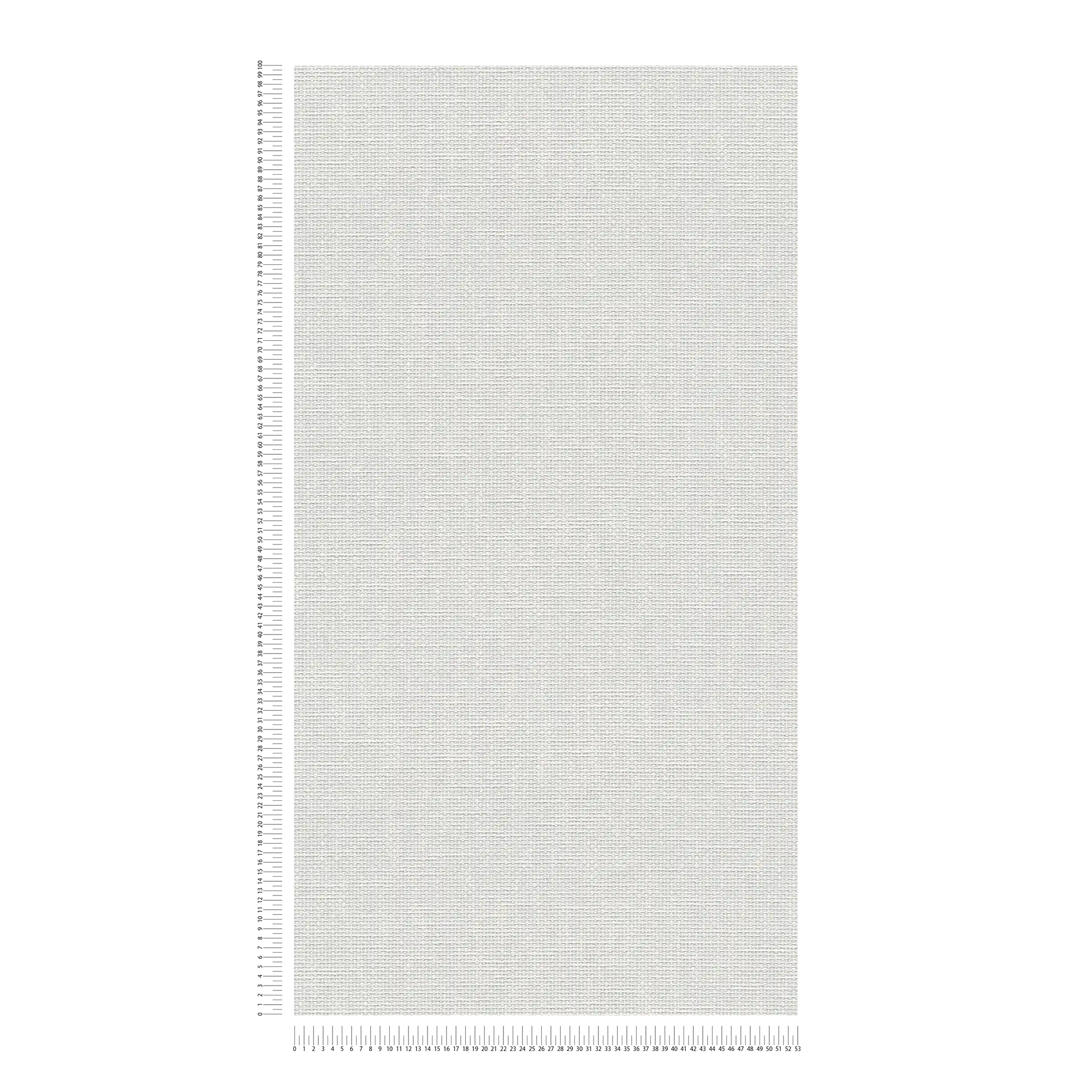             Carta da parati verniciabile in tessuto e aspetto tessile - bianco
        