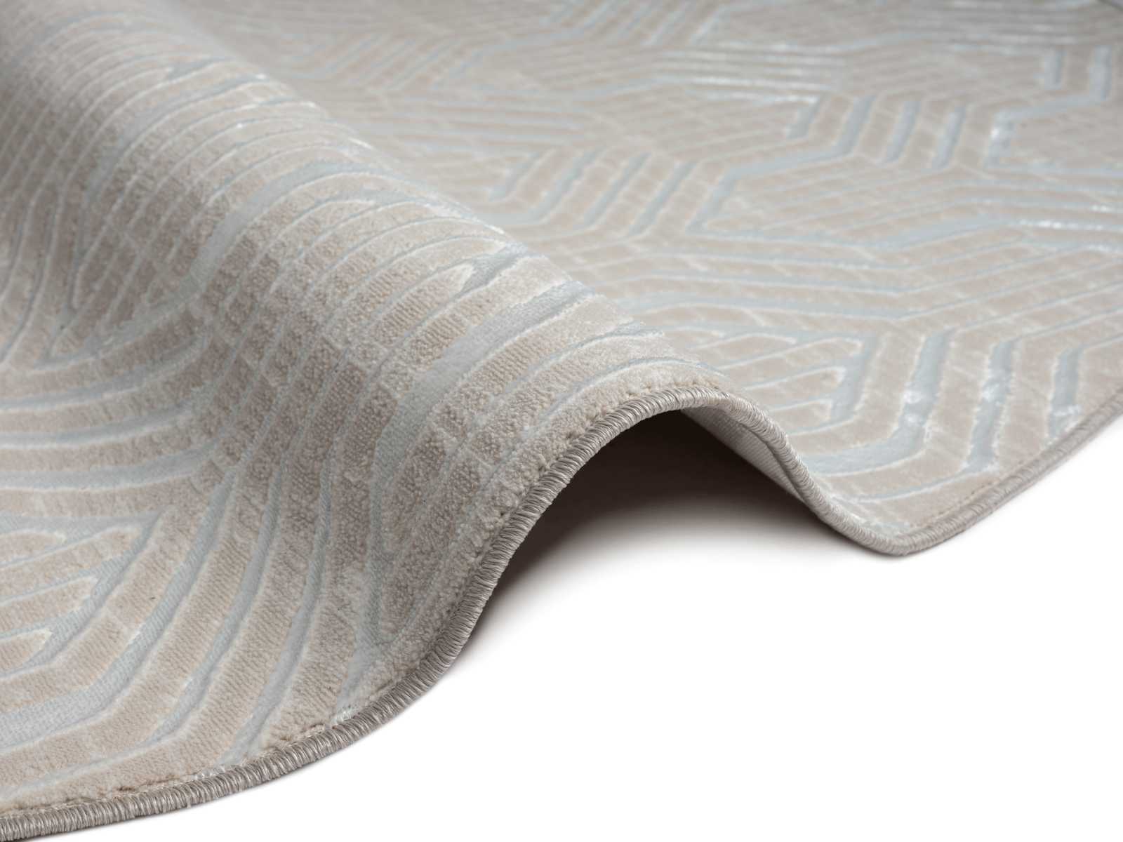             Zachtpolig tapijt in crème - 150 x 80 cm
        