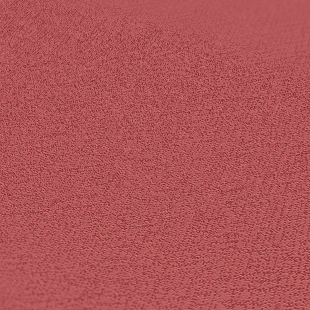             Papel pintado no tejido rojo intenso con textura - rojo
        