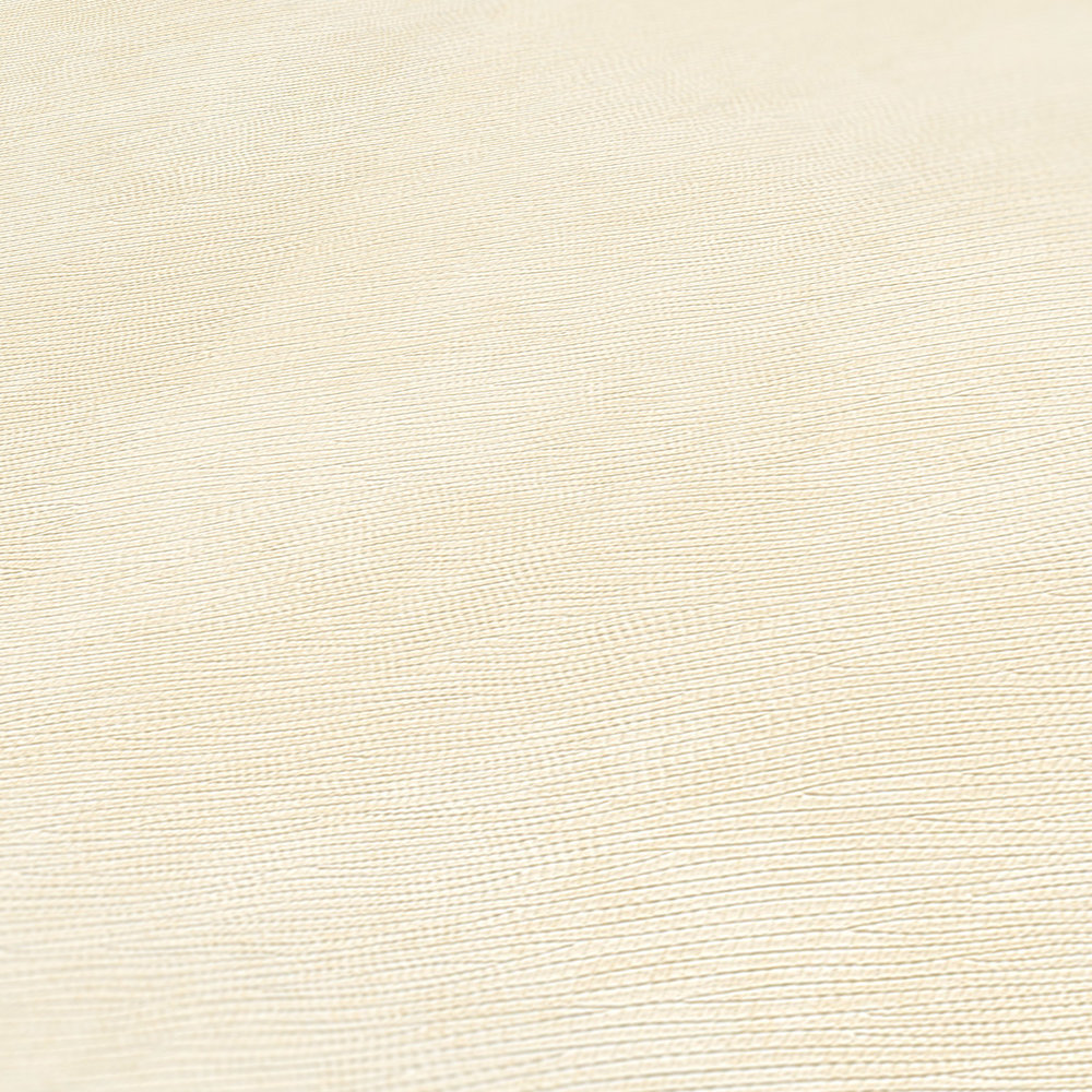             papier peint aspect plâtre crème motif structuré méditerranéen
        