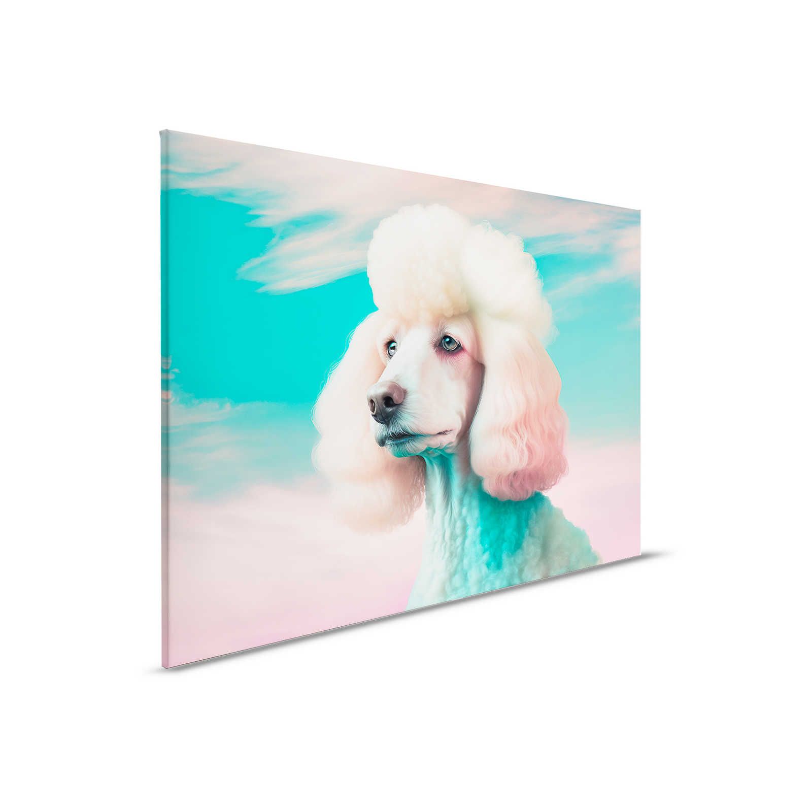         KI Canvas painting »rainbow dog« - 90 cm x 60 cm
    