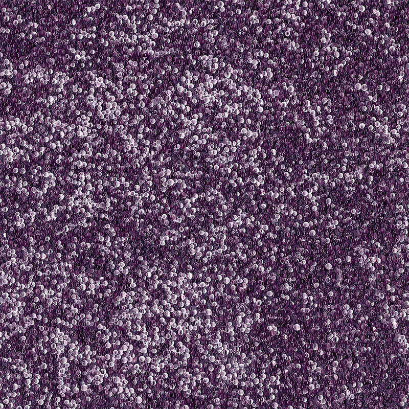 Photo wallpaper many small marbles in purple - Matt smooth fleece
