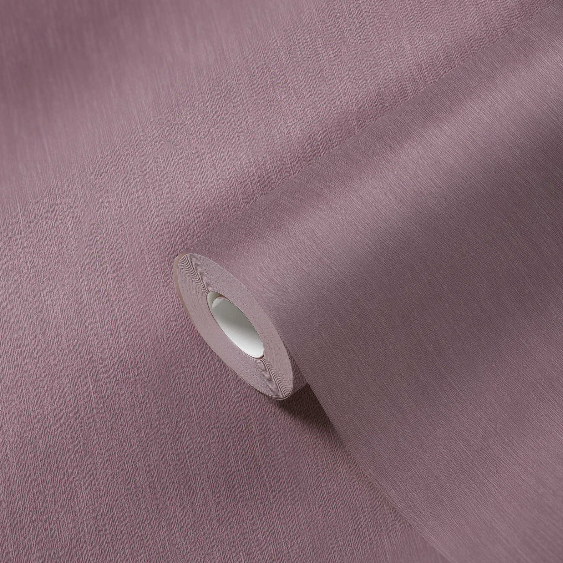             Papier peint intissé lilas uni avec motif structuré - violet
        
