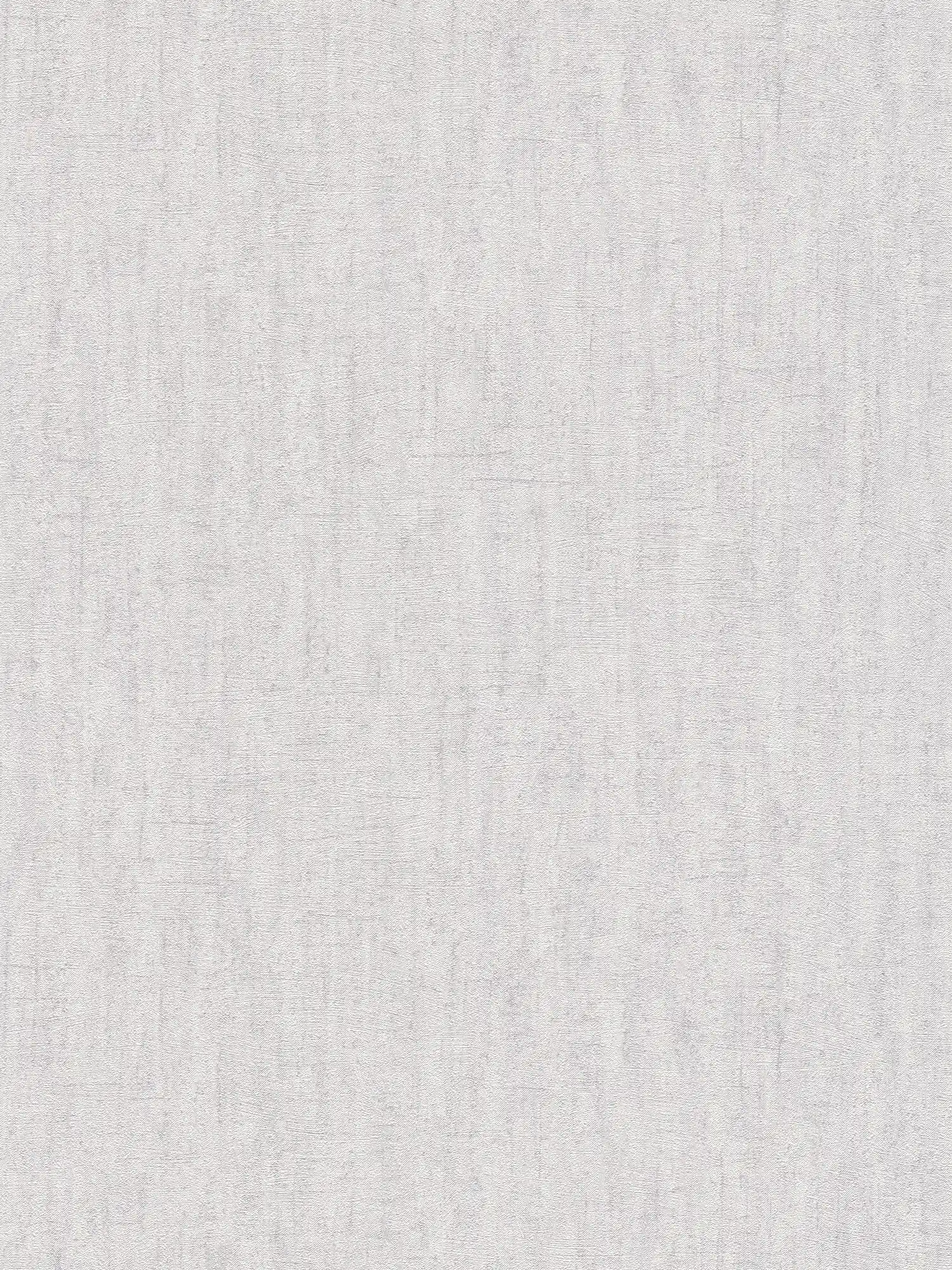 Papel pintado no tejido gris claro brillante con textura - Gris
