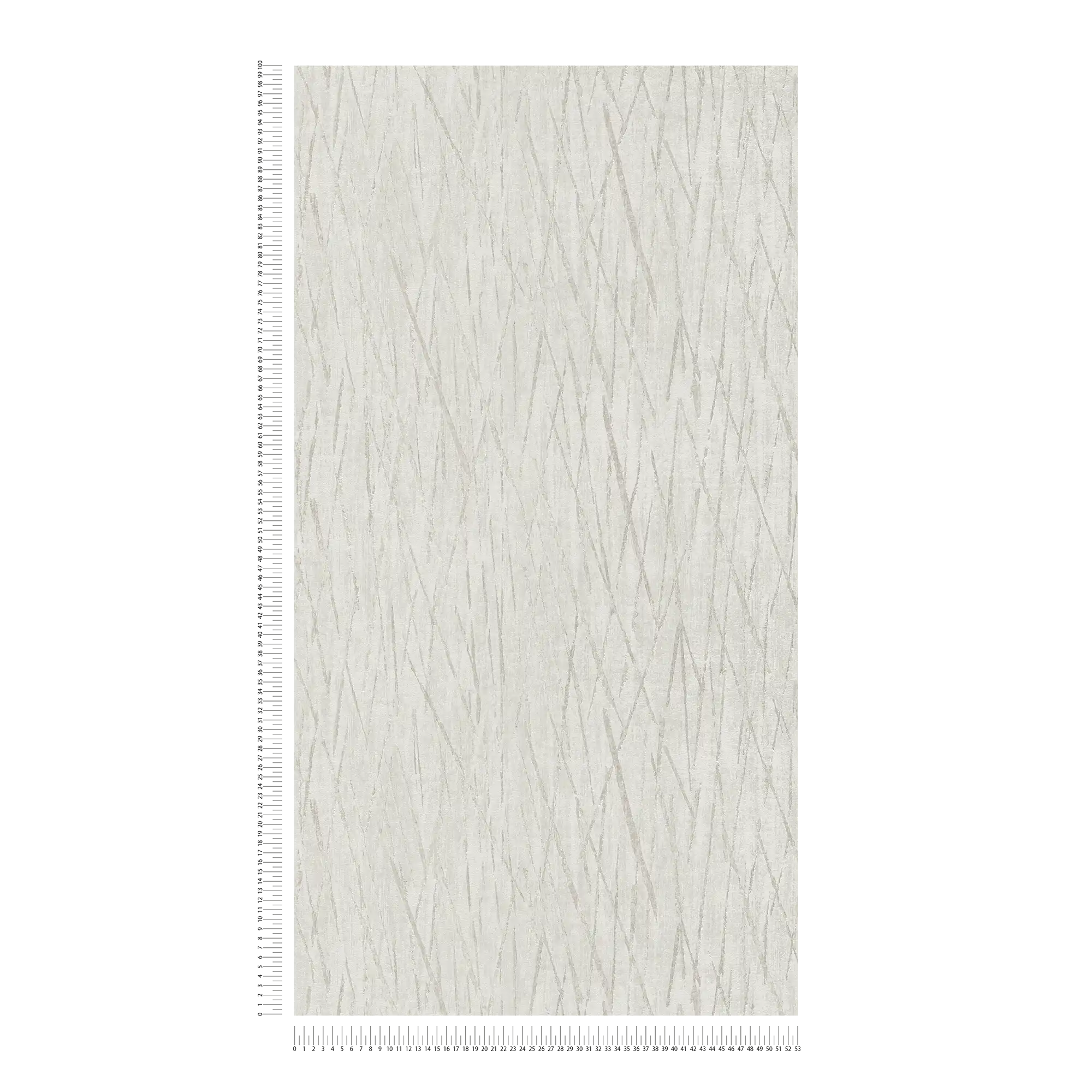             Papier peint design naturel chiné avec couleur métallique - gris
        