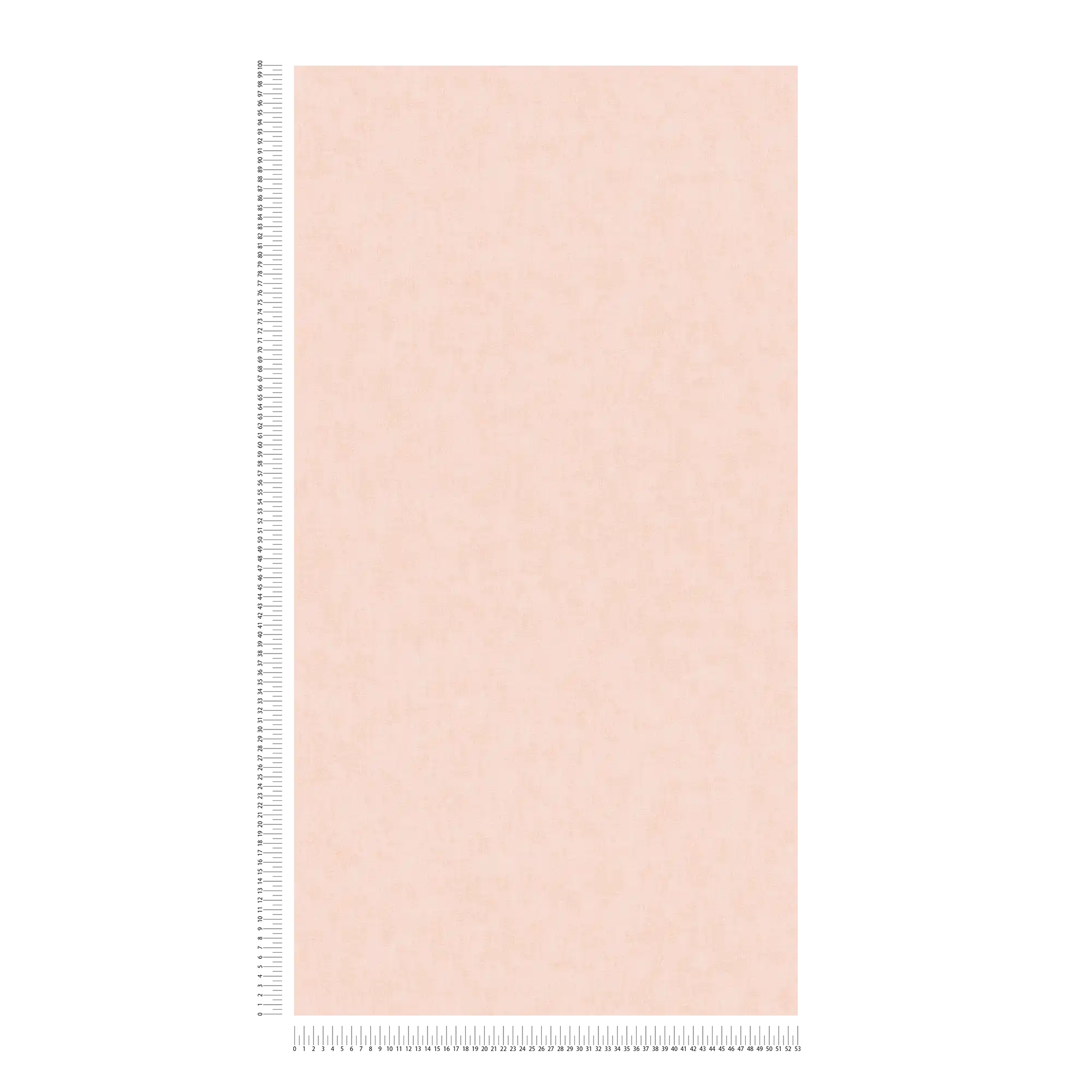            Papel pintado liso de estilo escandinavo con aspecto de lino - rosa
        