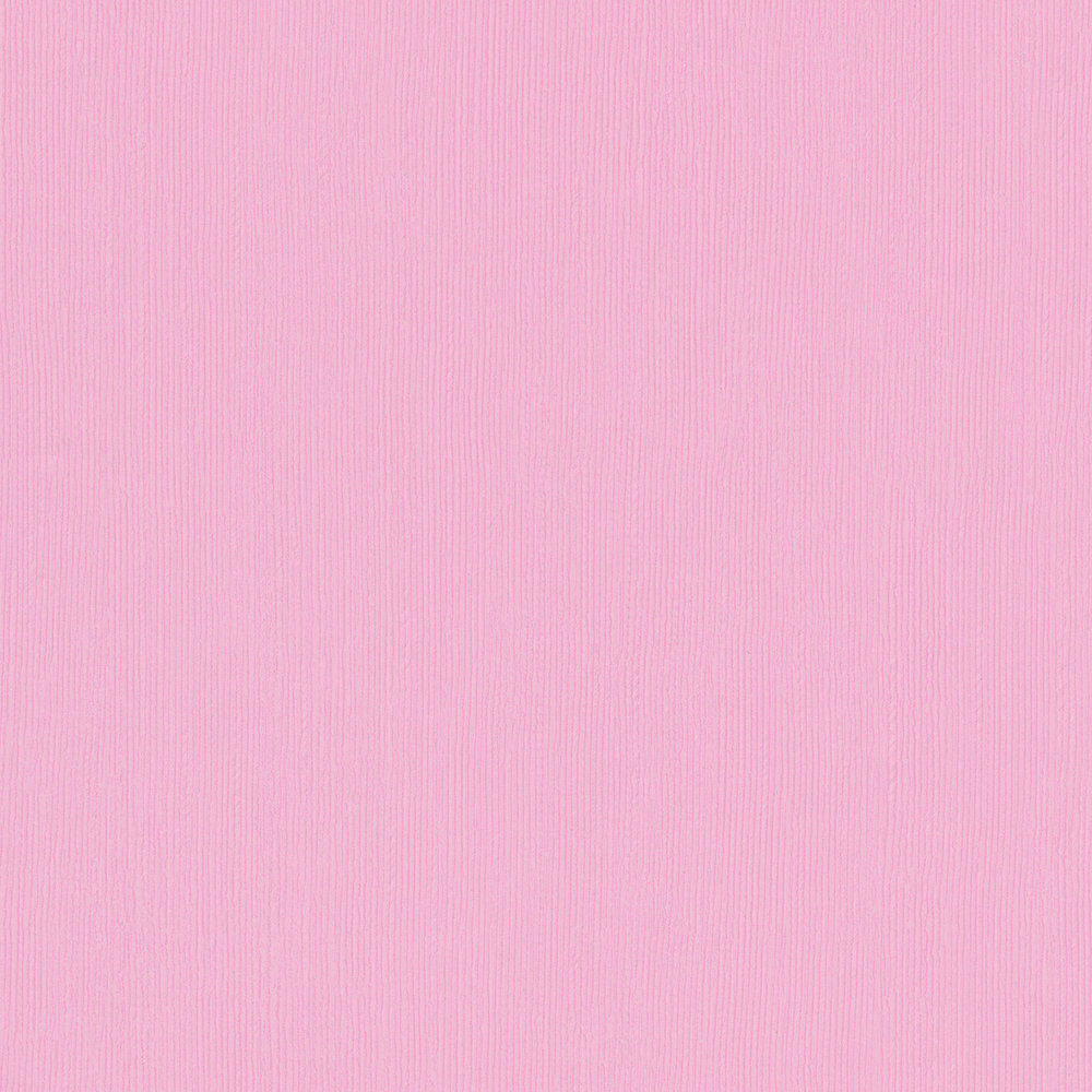            Carta da parati rosa tinta unita con texture in rilievo - Rosa
        
