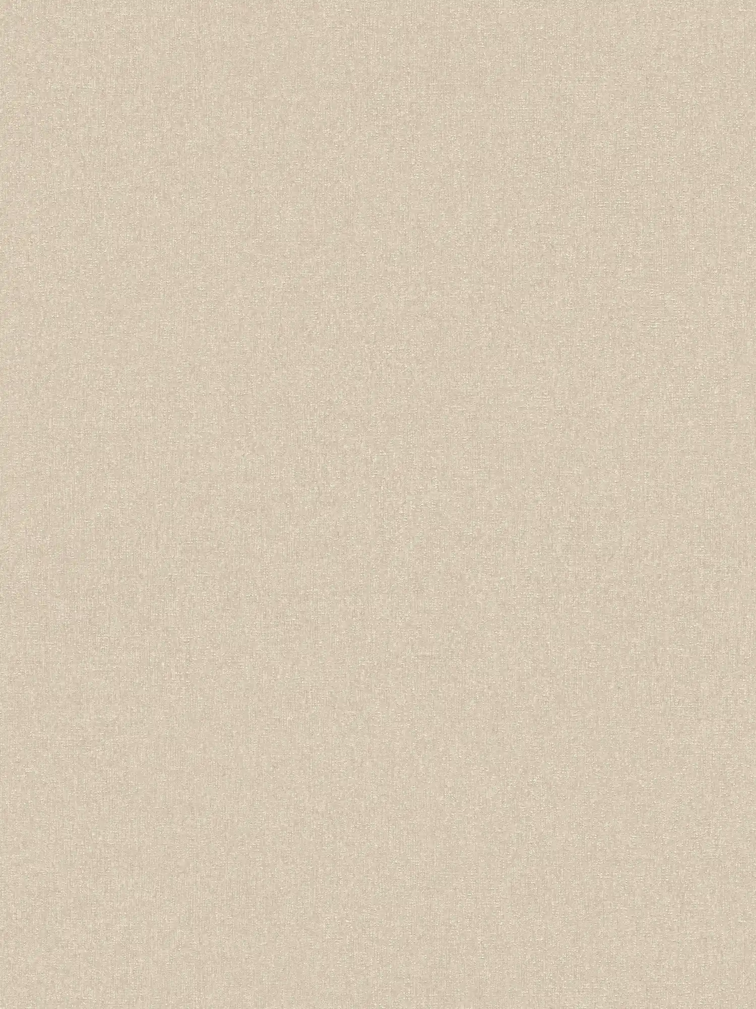 Papier peint intissé uni à structure fine - beige

