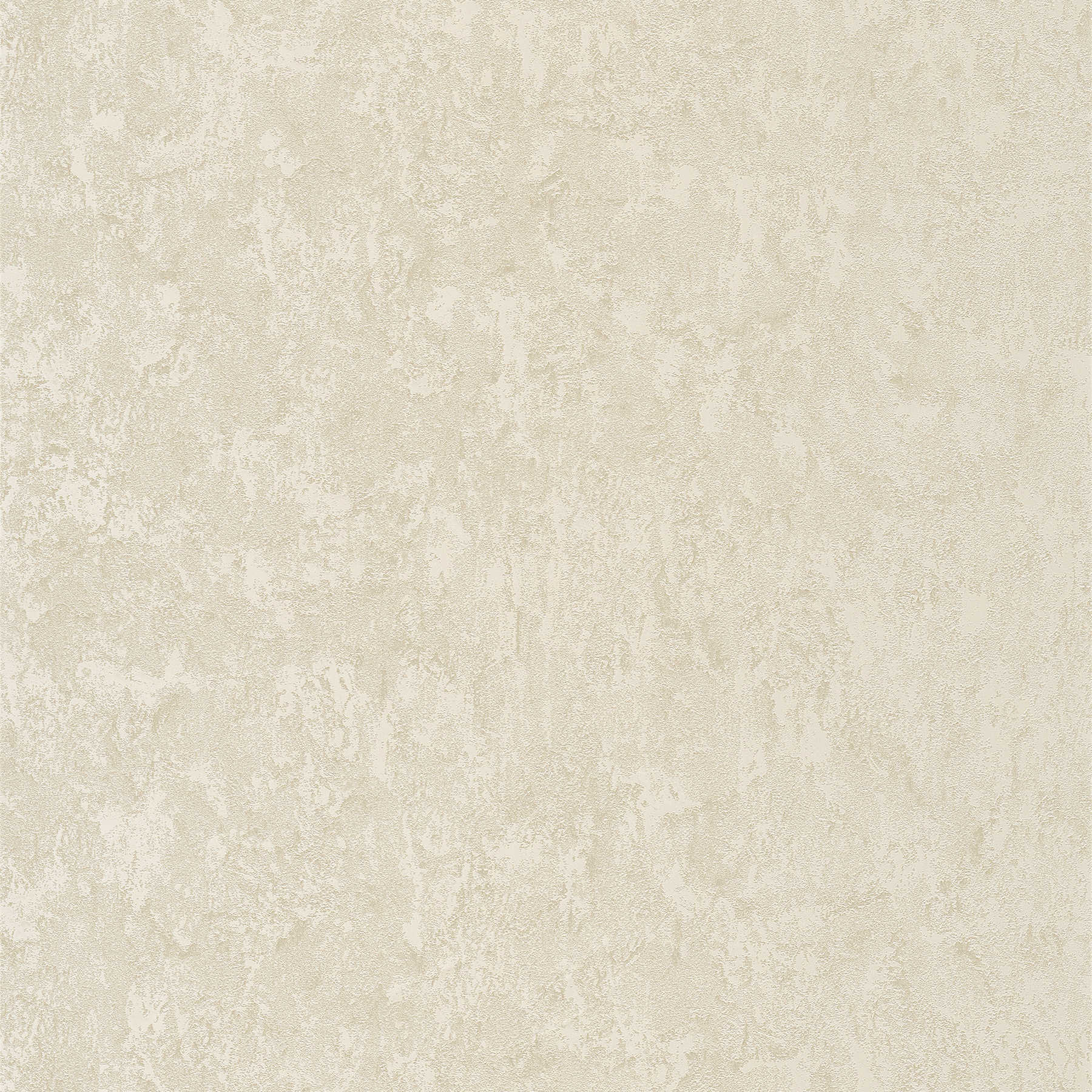 Plain wallpaper plaster look & surface texture - beige, grey
