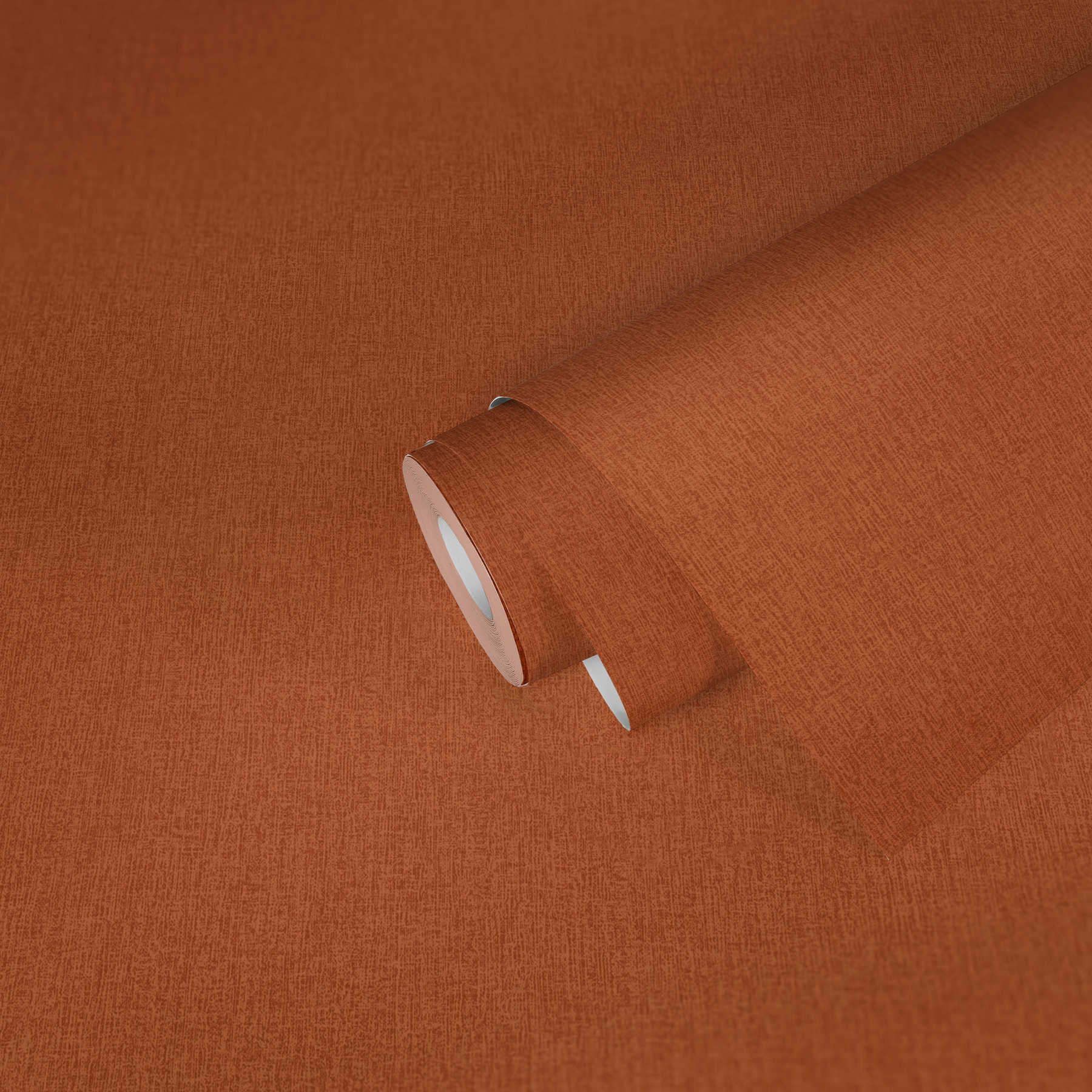             Plain wallpaper mottled with fabric texture - orange
        