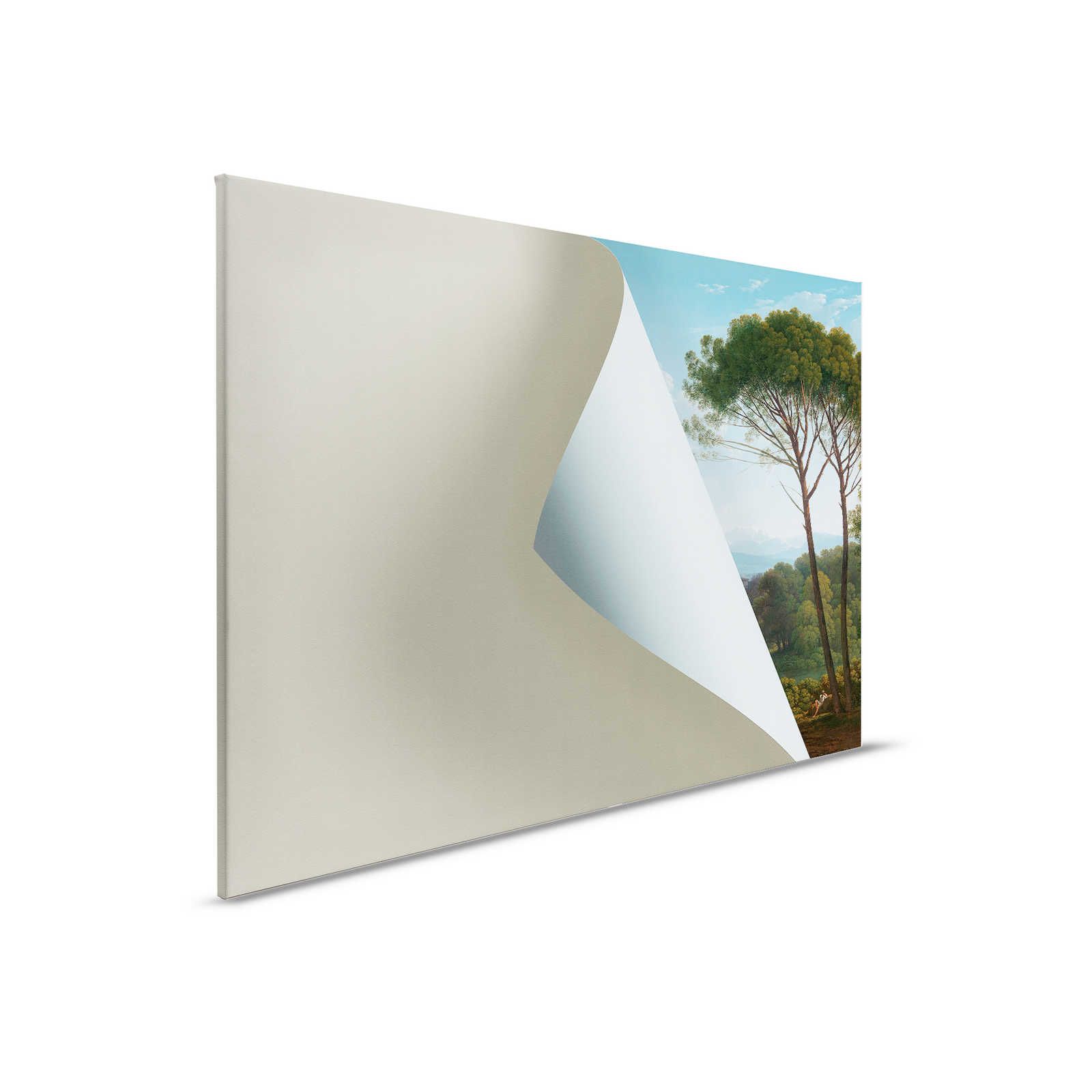         Hidden Places 3 - Tree Canvas painting hidden landscape - 0.90 m x 0.60 m
    