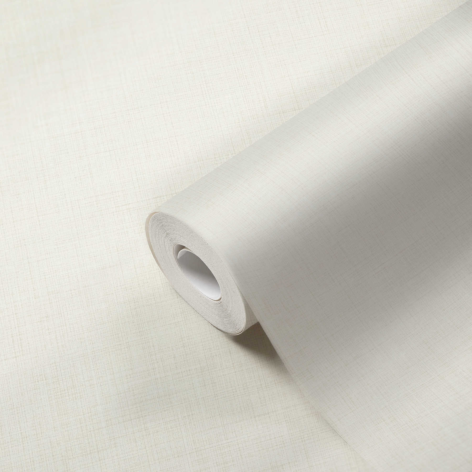             Linen look wallpaper cream white from MICHALSKY
        