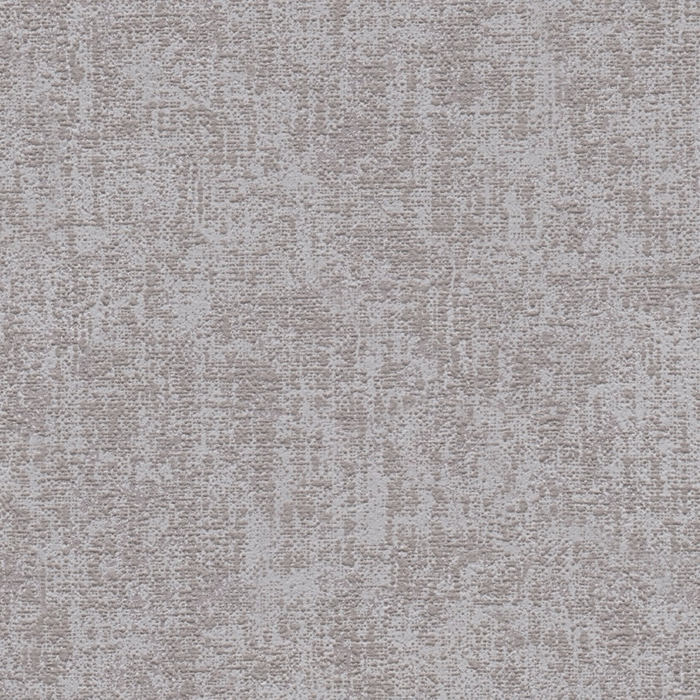            Plain wallpaper mottled with textile look - grey, brown
        