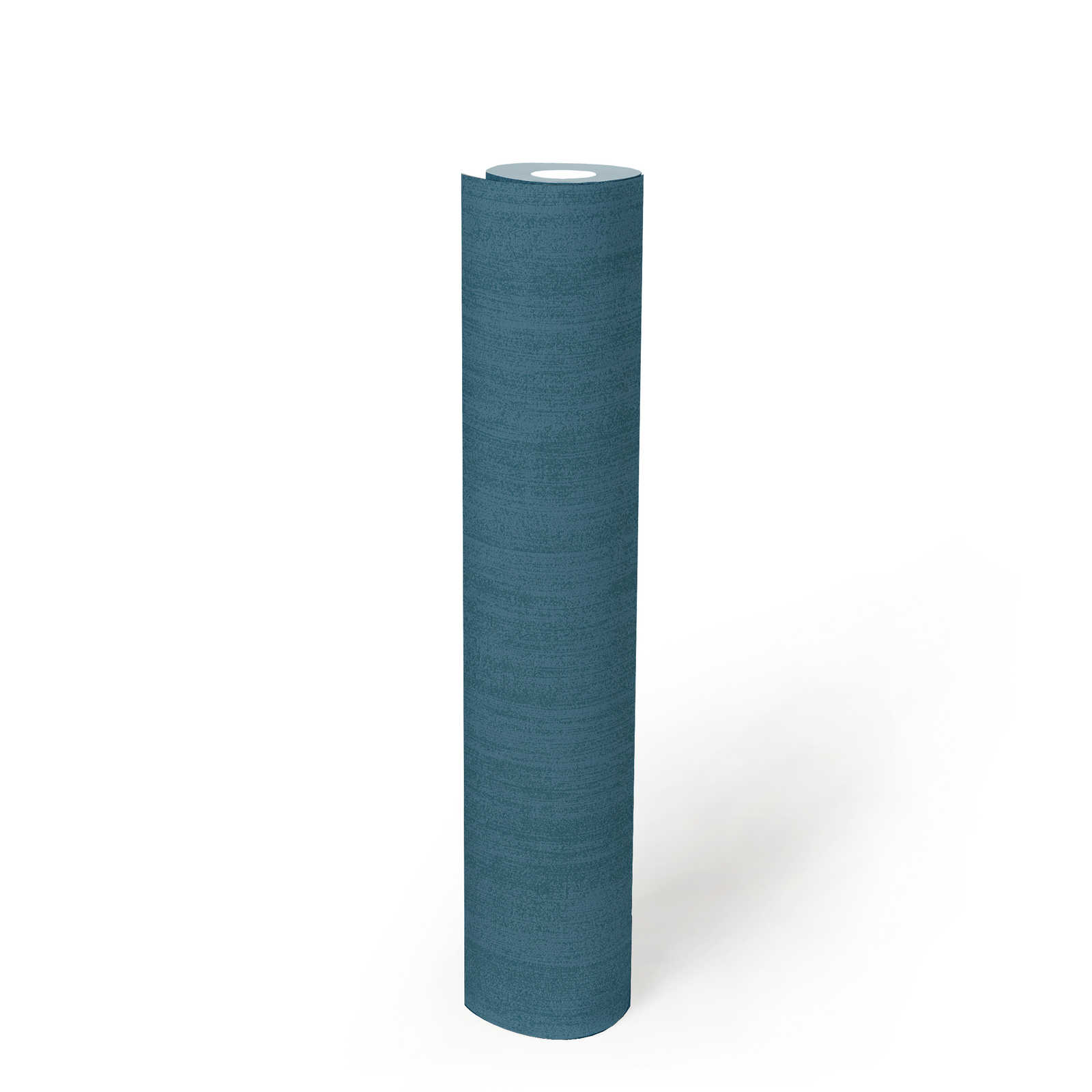             Plain non-woven wallpaper with tone-on-tone hatching - blue
        