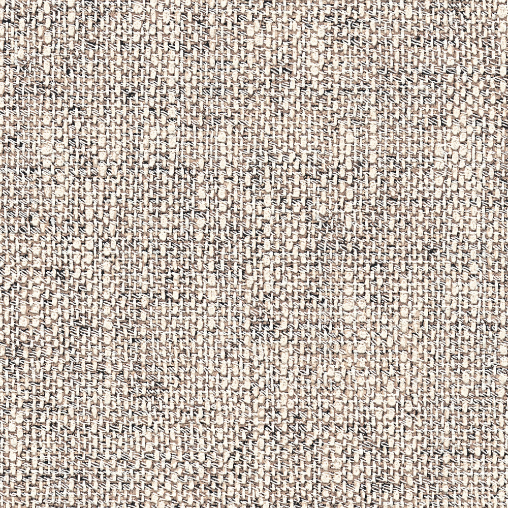             Papel pintado de aspecto textil realista - marrón, blanco, negro
        