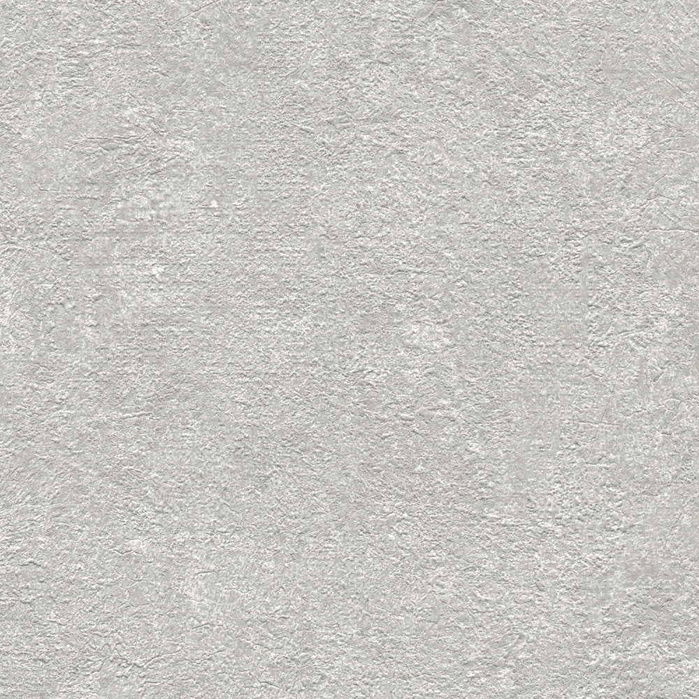             Carta da parati effetto metallo con accenti di ruggine in stile industriale - grigio
        
