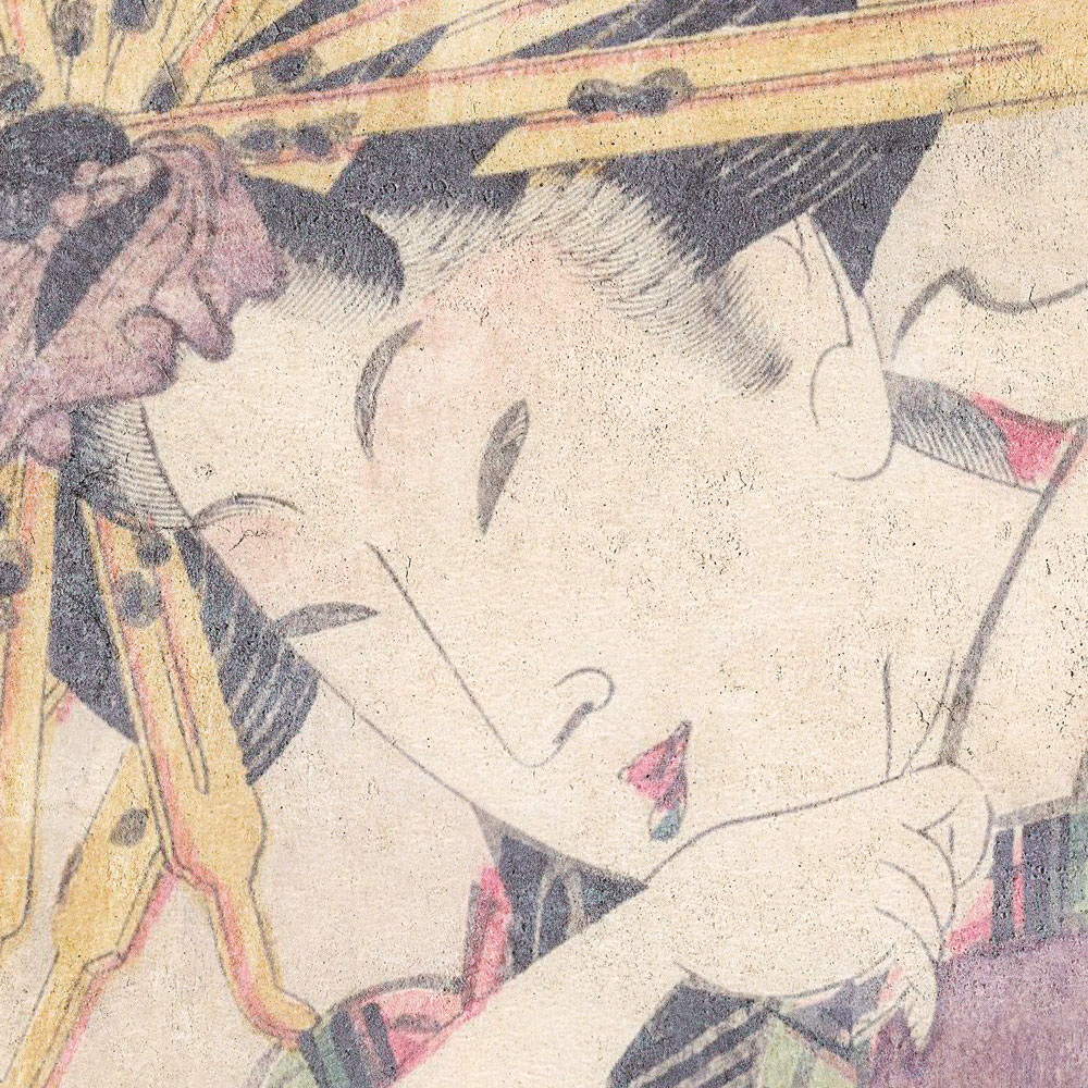             Osaka 1 - papier peint d'art décoratif asiatique de style vintage
        