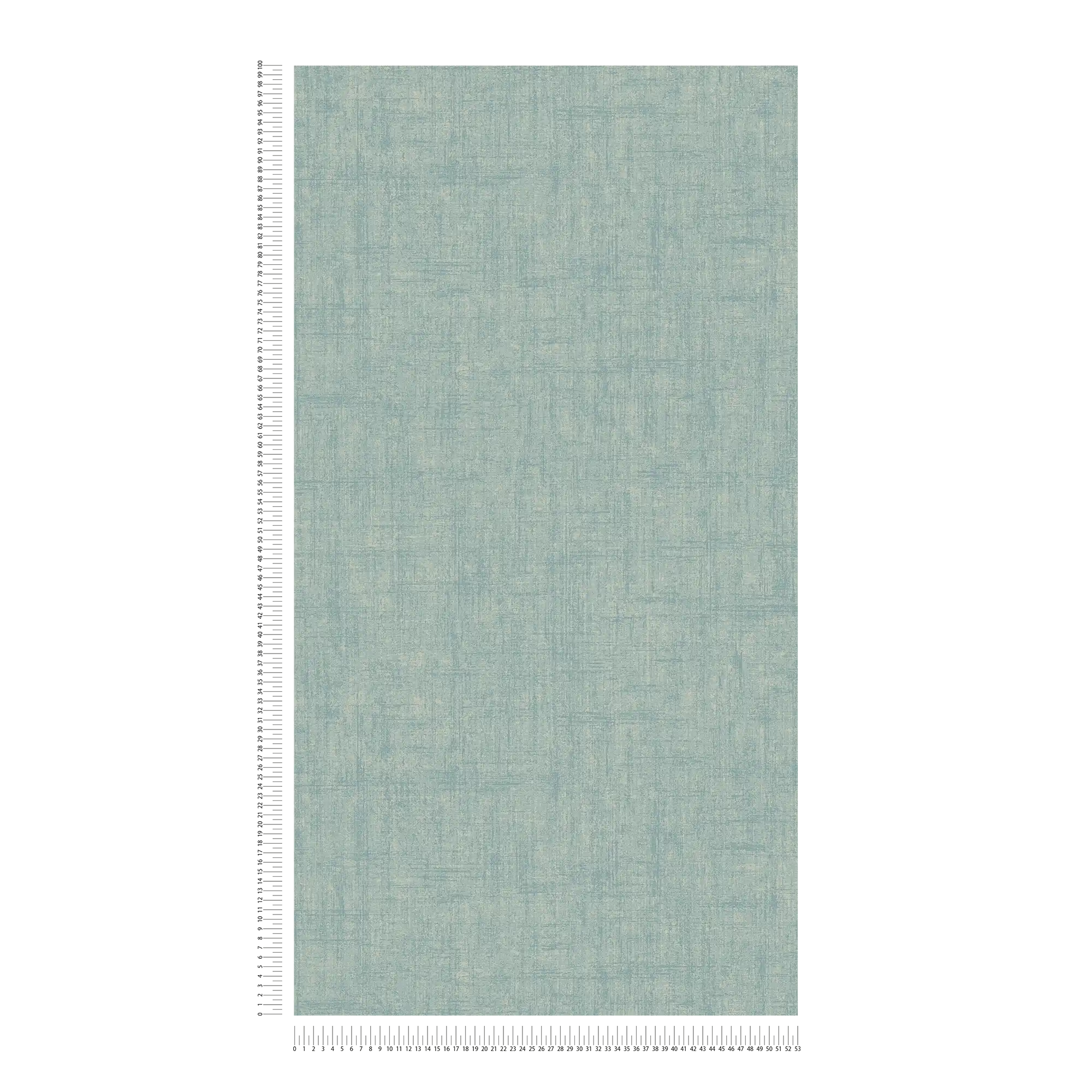             Watergroen behang, grove linnenlook - Blauw, Groen
        