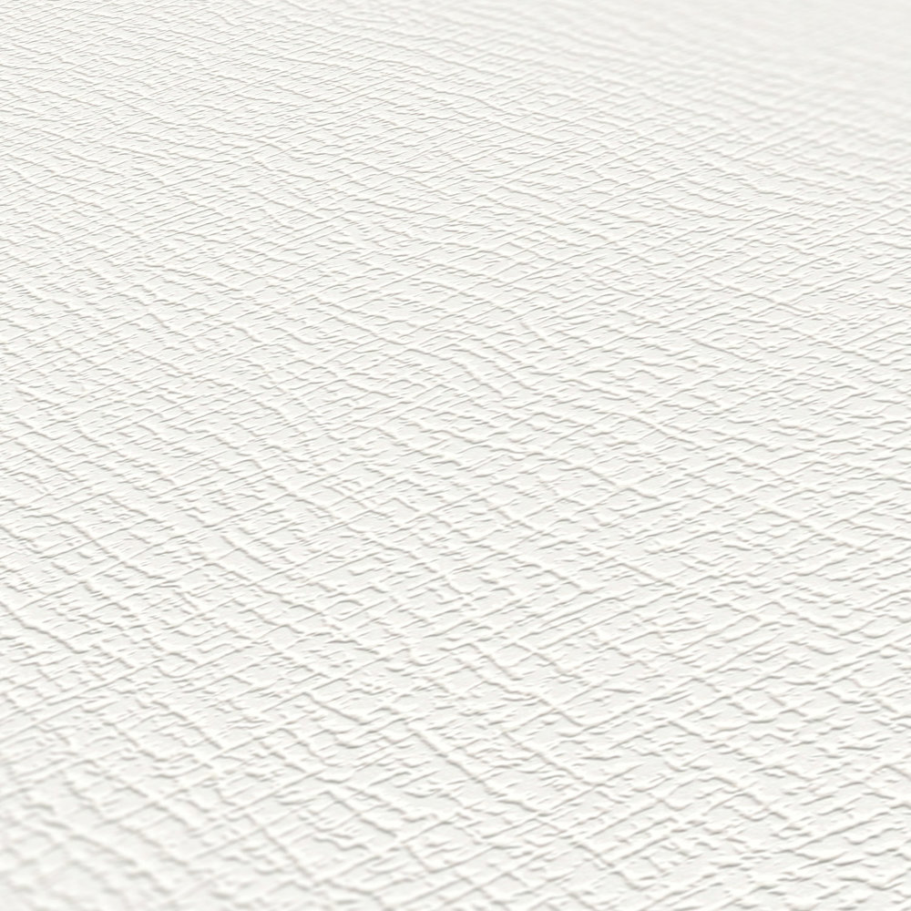            Paintable wallpaper with structure - white
        