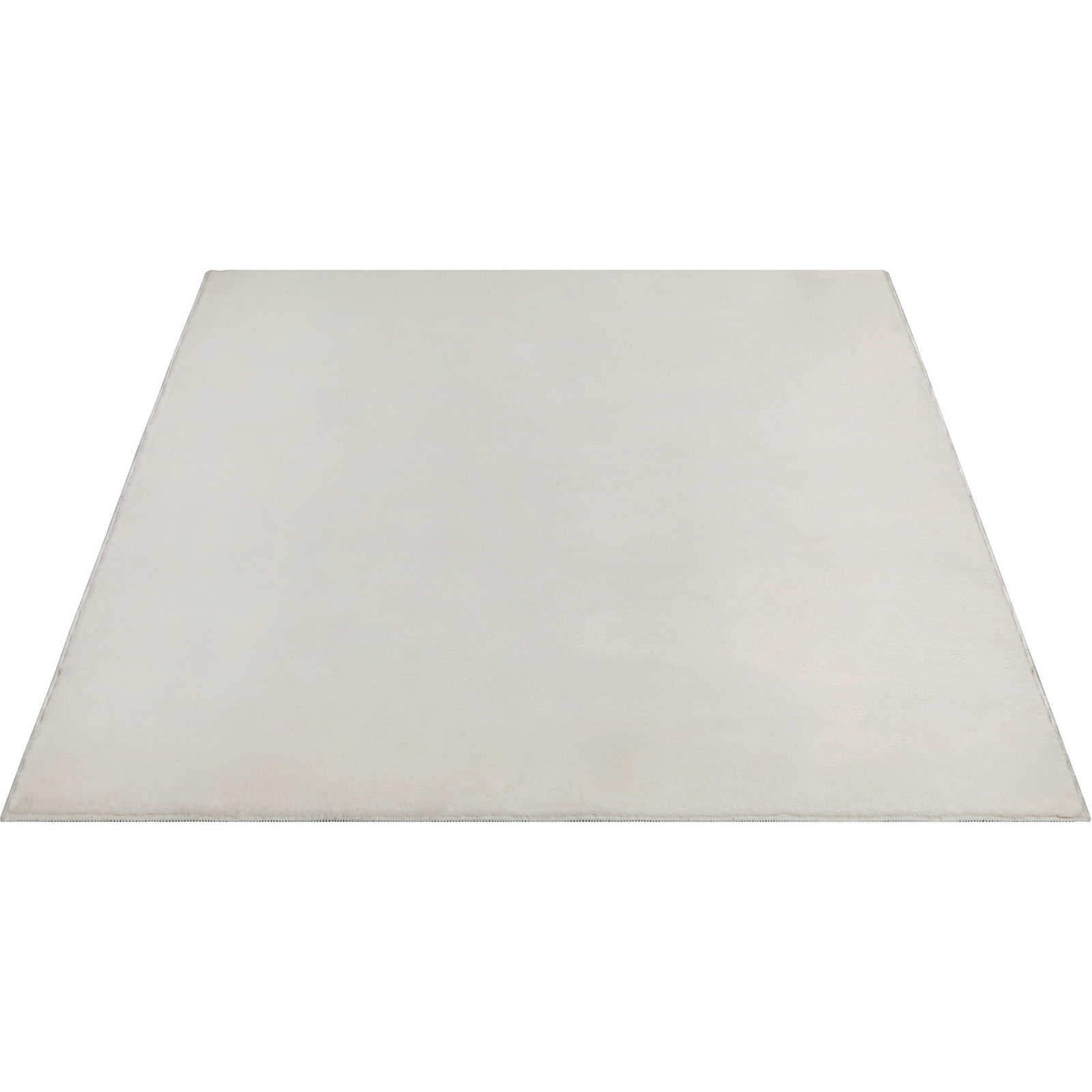 Zacht hoogpolig tapijt in crème - 340 x 240 cm
