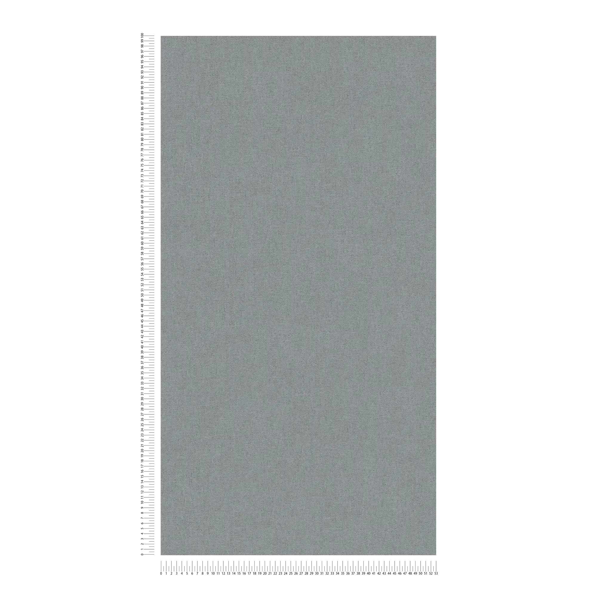             Carta da parati in simil-tessuto loden grigio con motivo strutturato
        