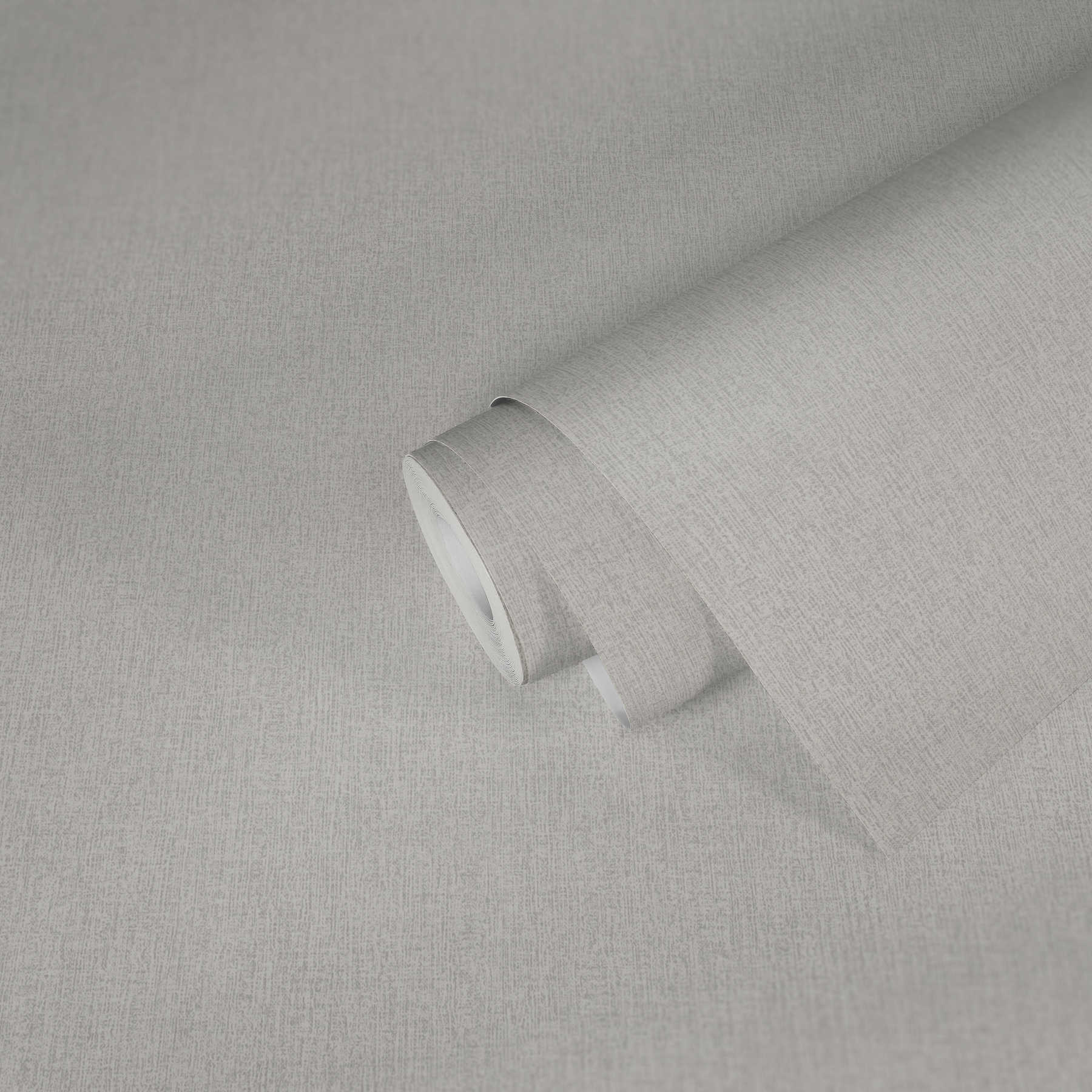             Papier peint aspect lin, uni & chiné - blanc
        