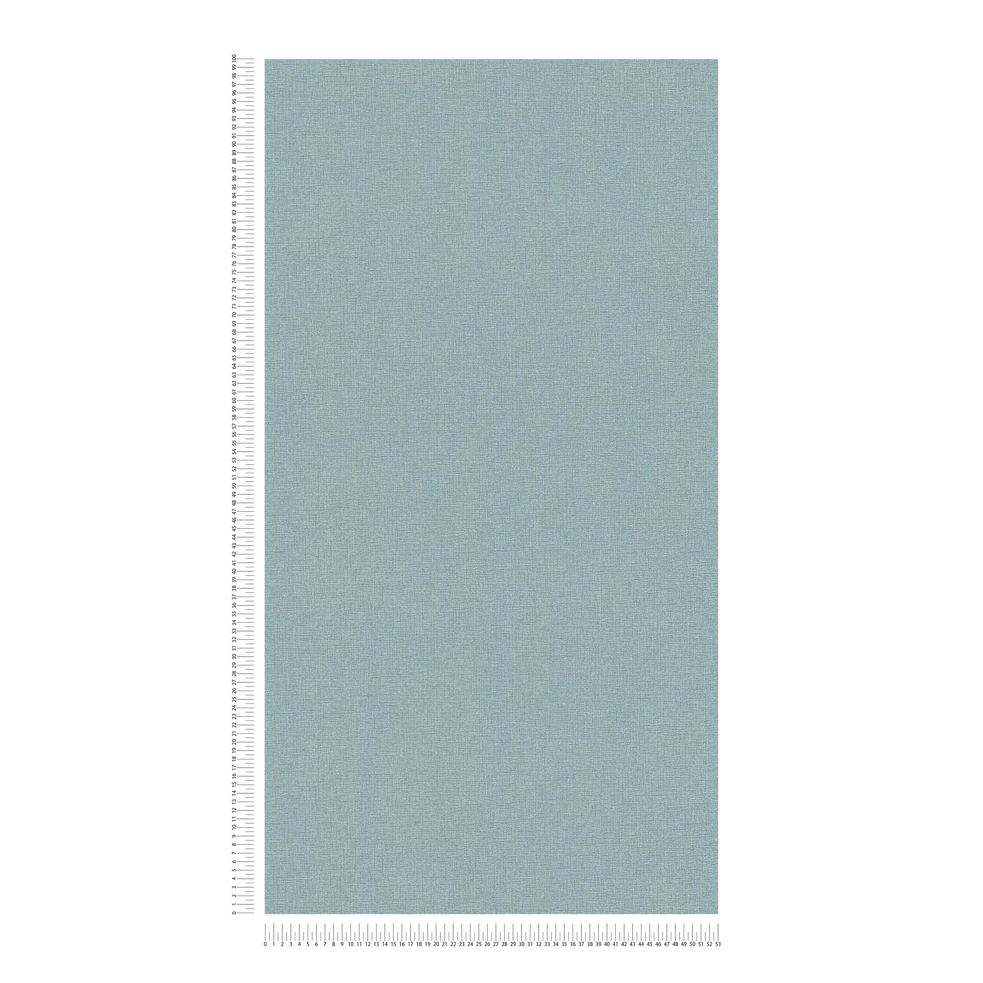             papier peint en papier uni légèrement structuré - bleu, turquoise, pétrole
        