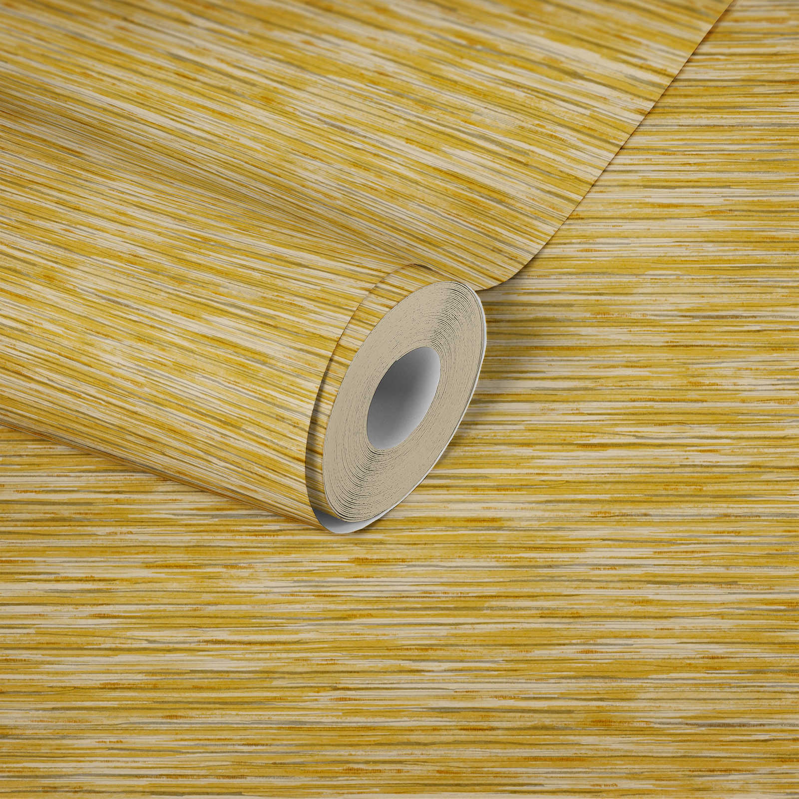             Vlekkenpatroon behang met natuurlijke kleur arceringen - geel
        