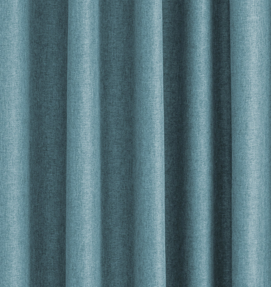             Echarpe décorative à passants 140 cm x 245 cm fibre synthétique bleu clair
        