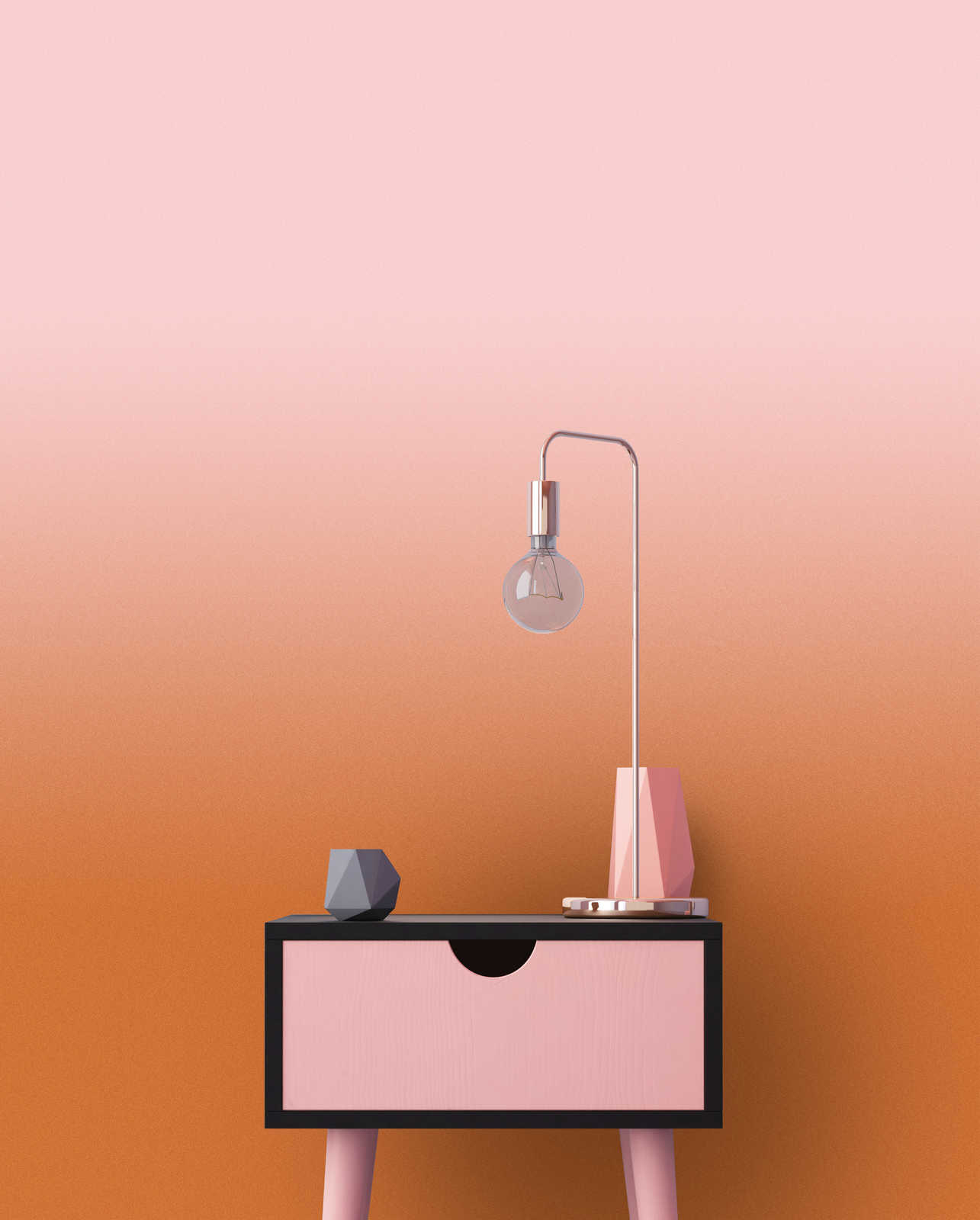             Colour Studio 4 - Ombre gradient pink & orange wallpaper
        