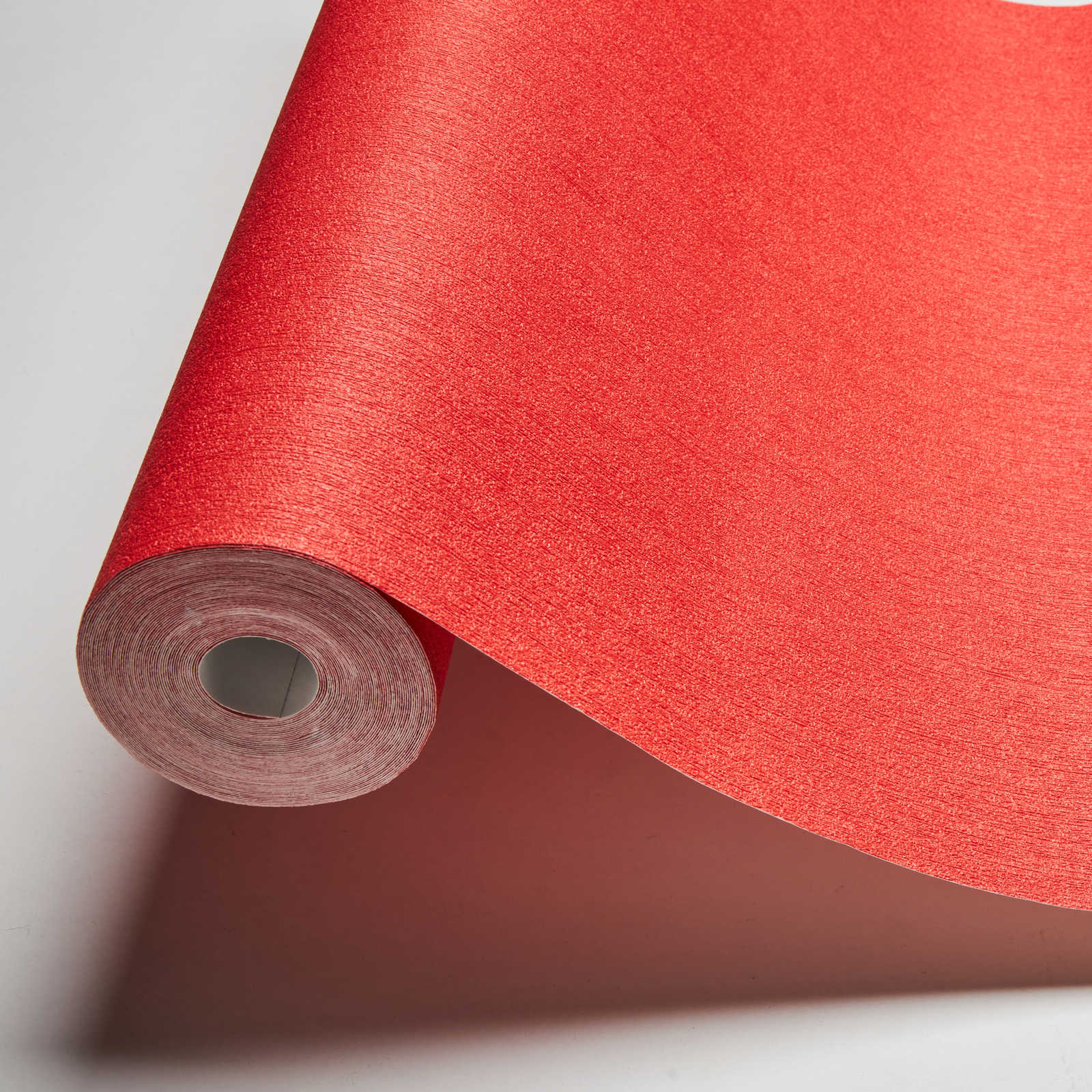             Papier peint uni Karl LAGERFELD avec gaufrage structuré - rouge
        