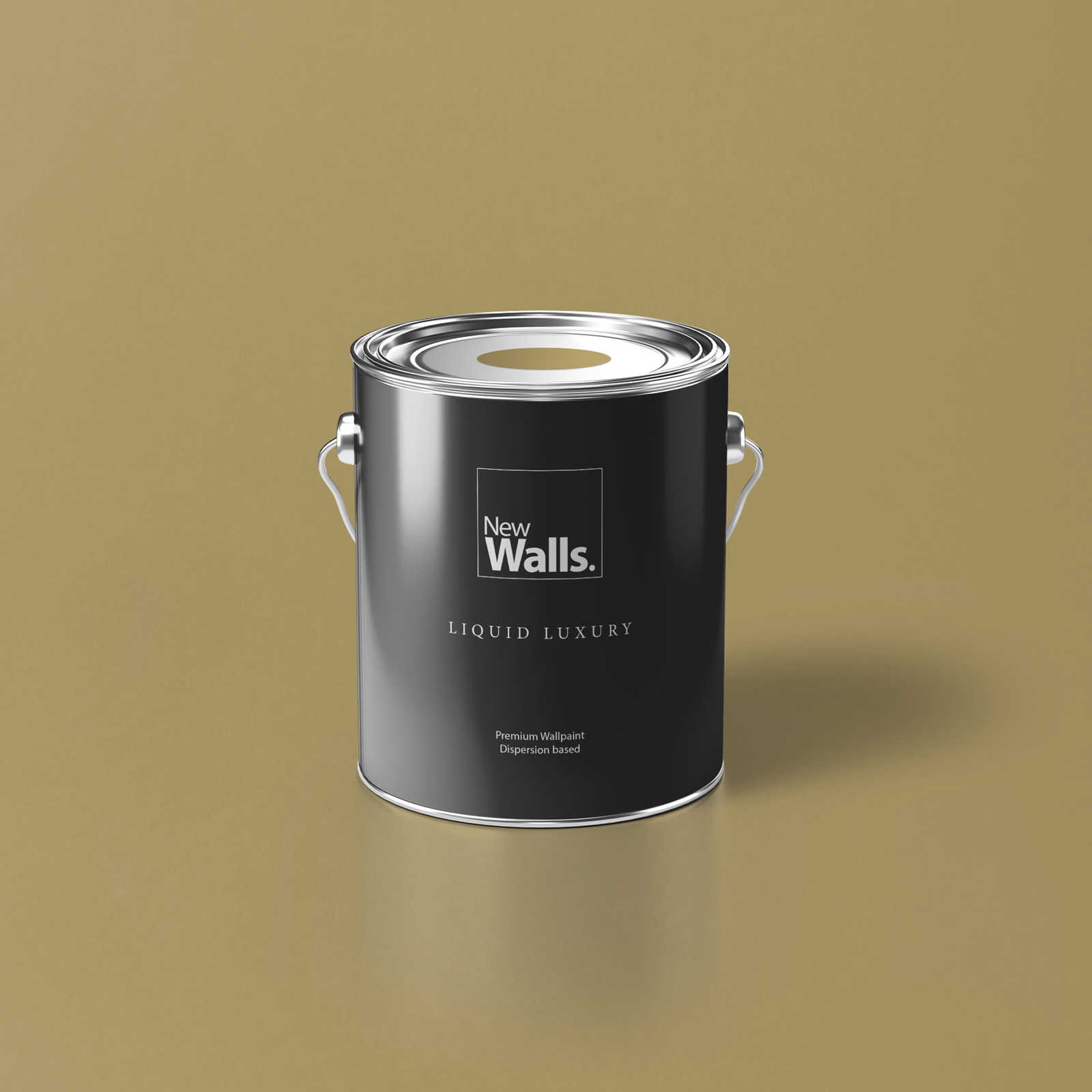 Premium Wall Paint Warm Khaki »Lucky Lime« NW605 – 2.5 litre
