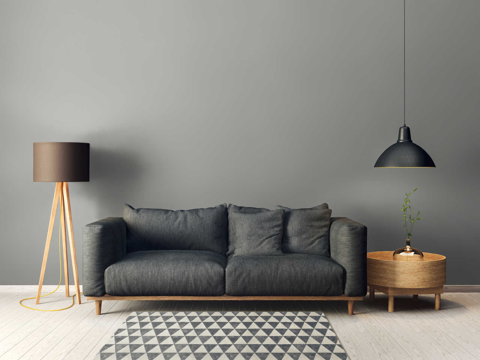             Plain wallpaper grey with matte surface texture
        