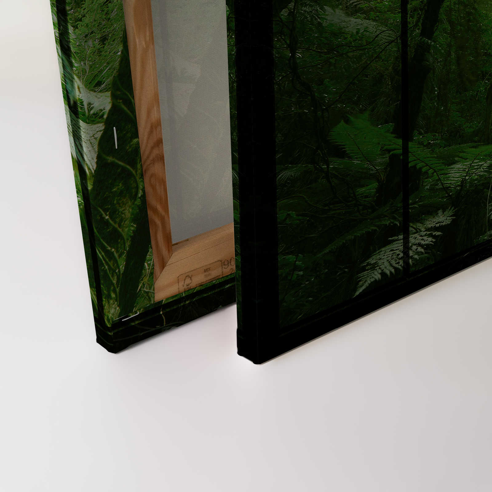             Rainforest 2 - Quadro su tela della finestra del loft con vista sulla giungla - 0,90 m x 0,60 m
        