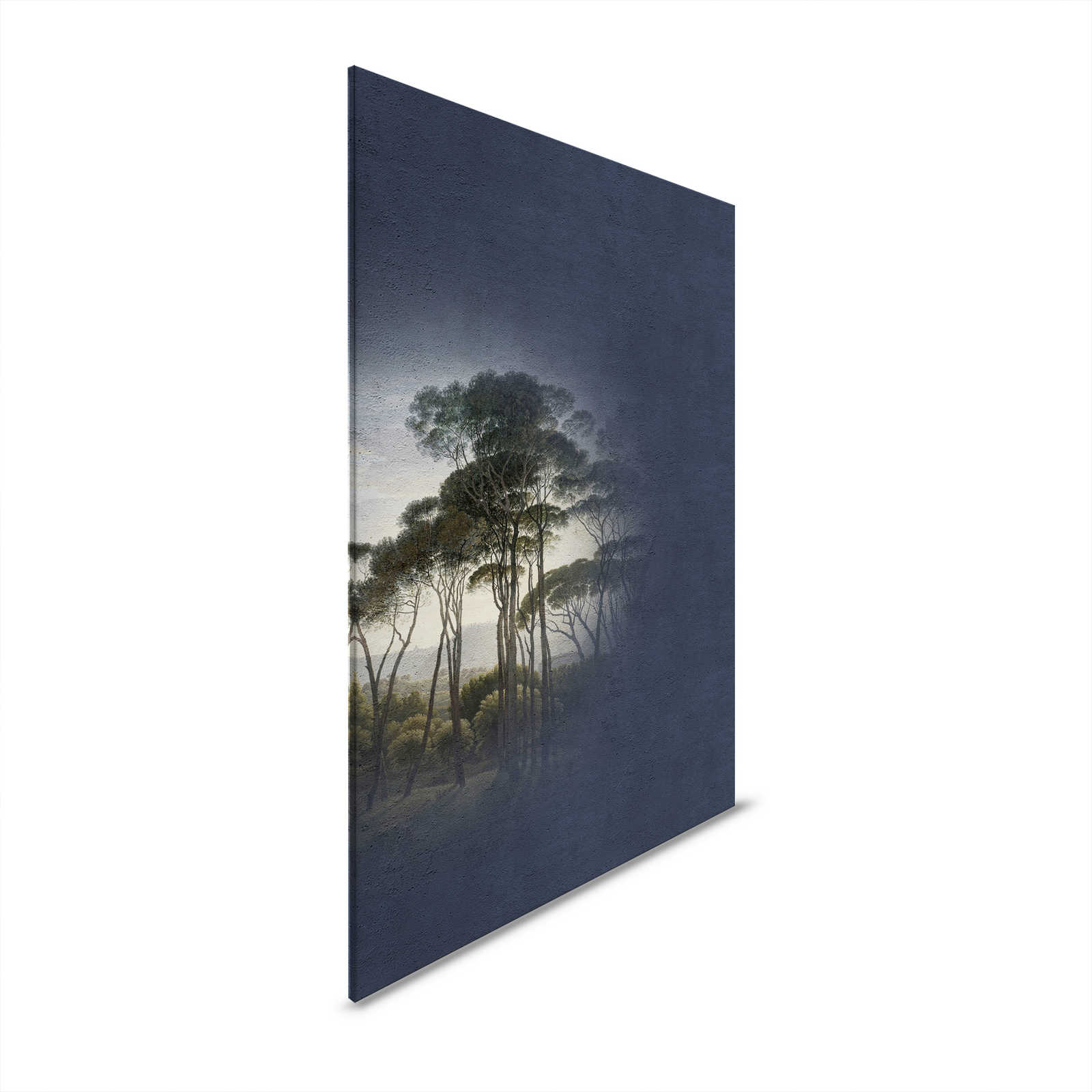 Tableau toile Vintage Frestko paysage d'arbres - 0,80 m x 1,20 m
