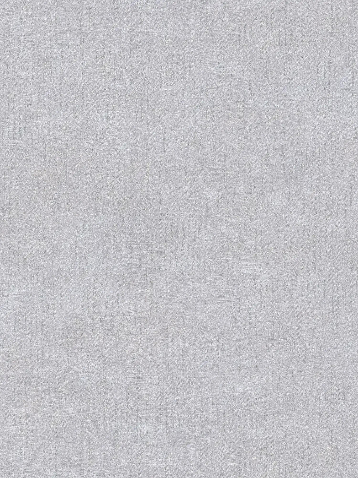 Papel pintado brillante estampado con diseño de estructura - gris, metálico
