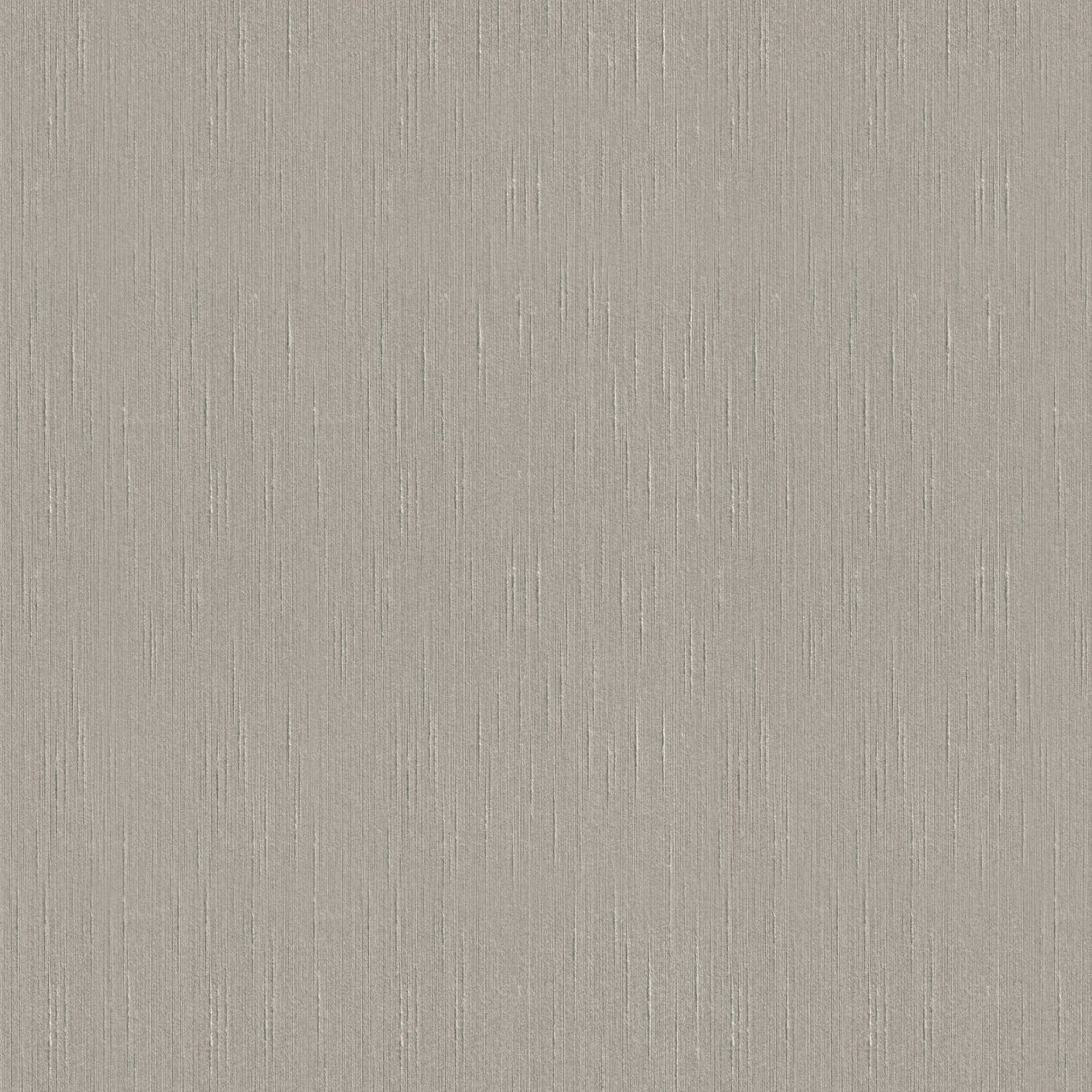 Papel pintado no tejido con estructura textil y háptica de seda - gris
