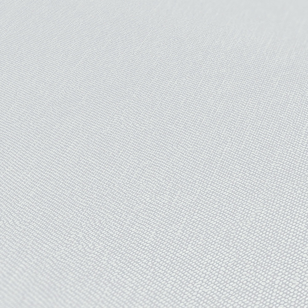             Papier peint aspect textile et structure tissée - gris
        
