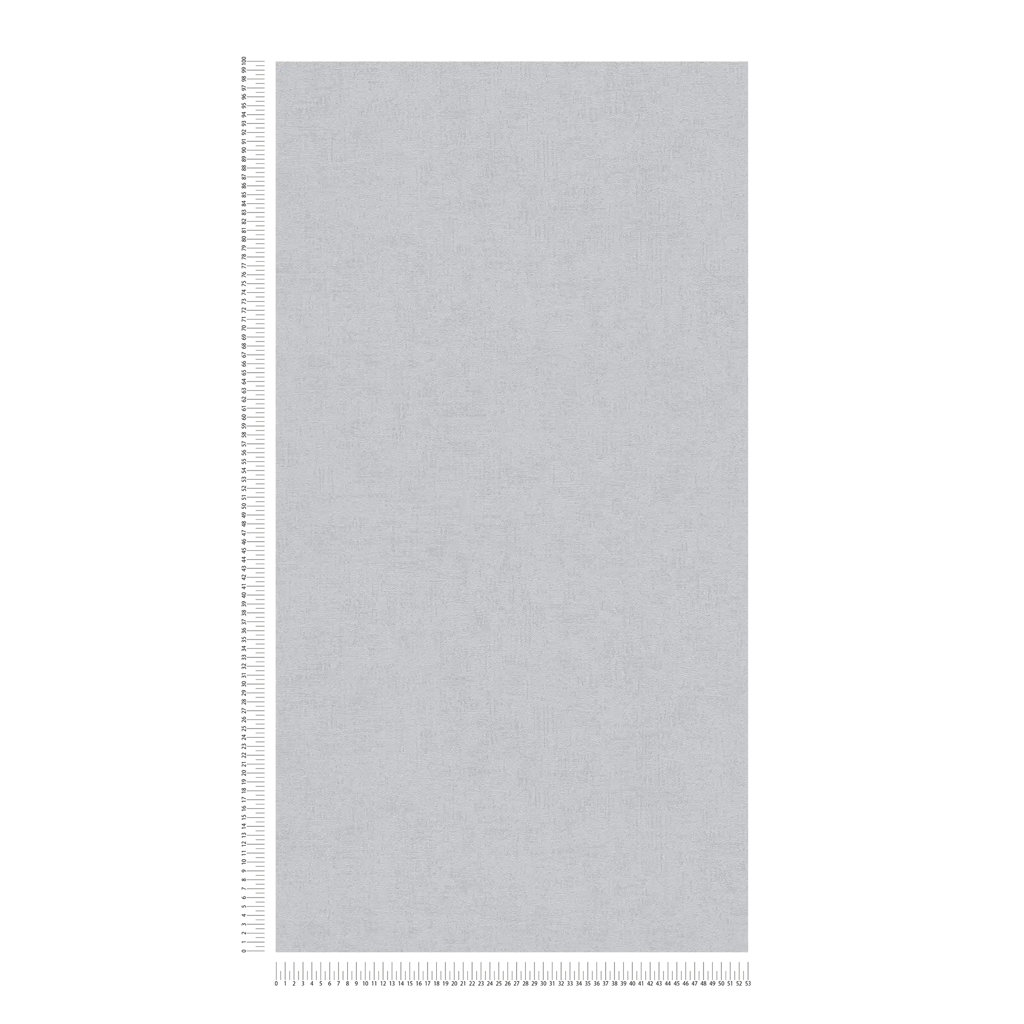             Papier peint chiné gris uni avec éclat métallique
        