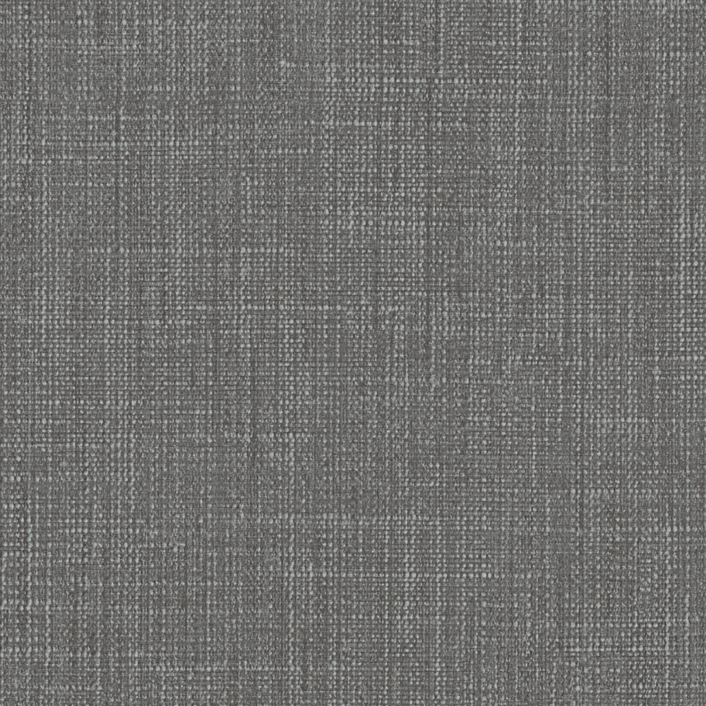             Papier peint gris chiné avec design textile style bouclé
        