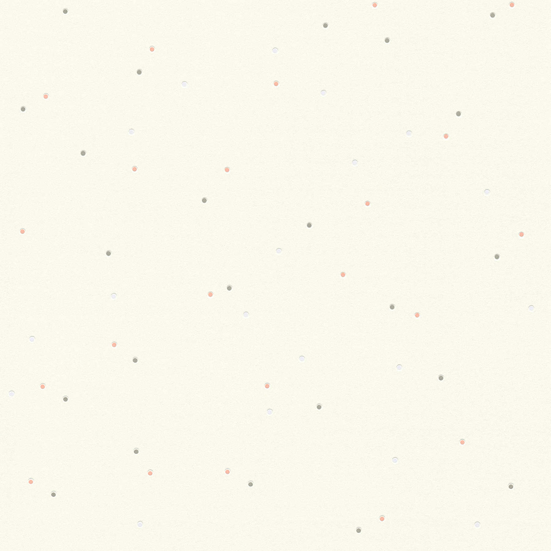         Wallpaper with dots in silver & pink - white
    